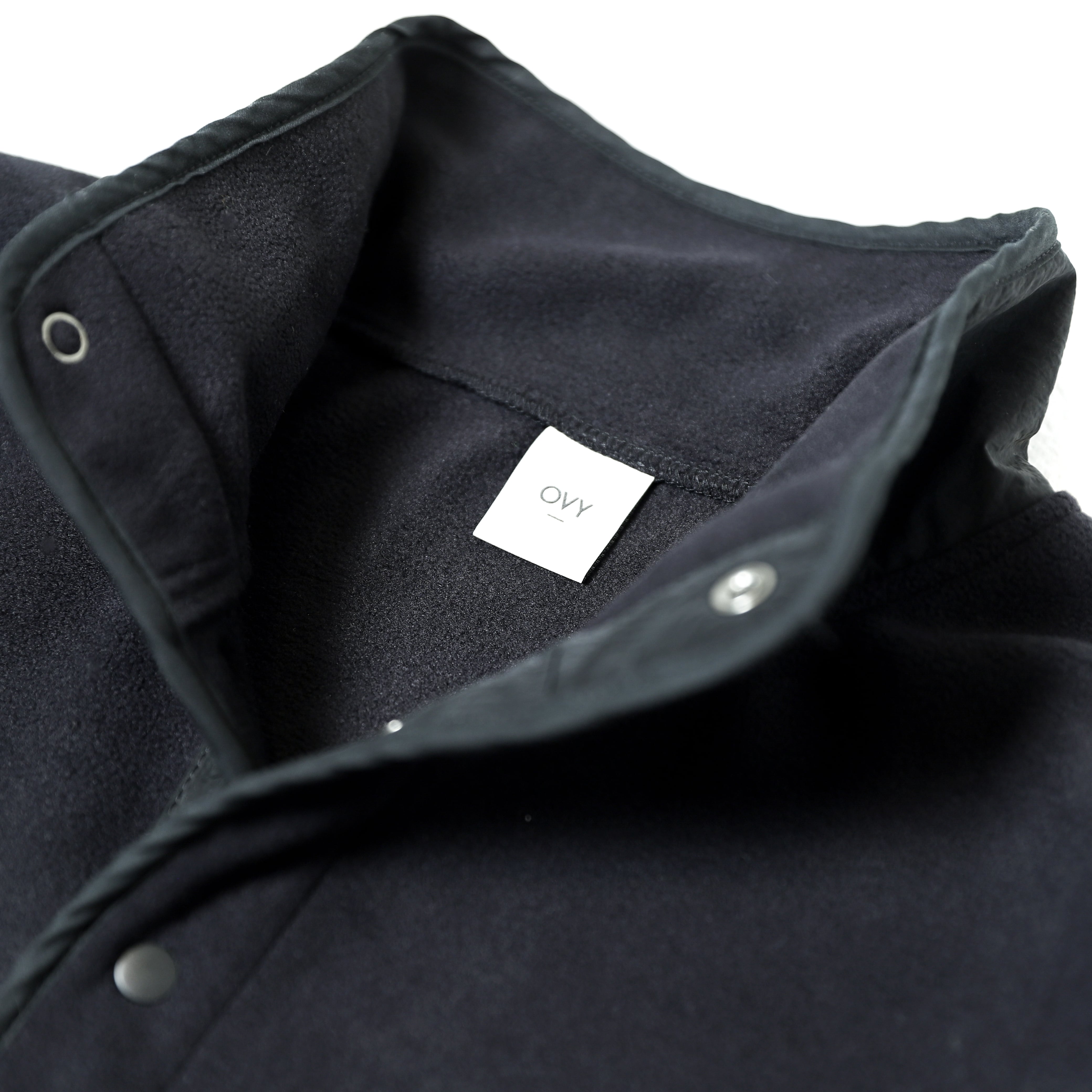 Micro Fleece Nylon Combination P/O Jacket | OVY