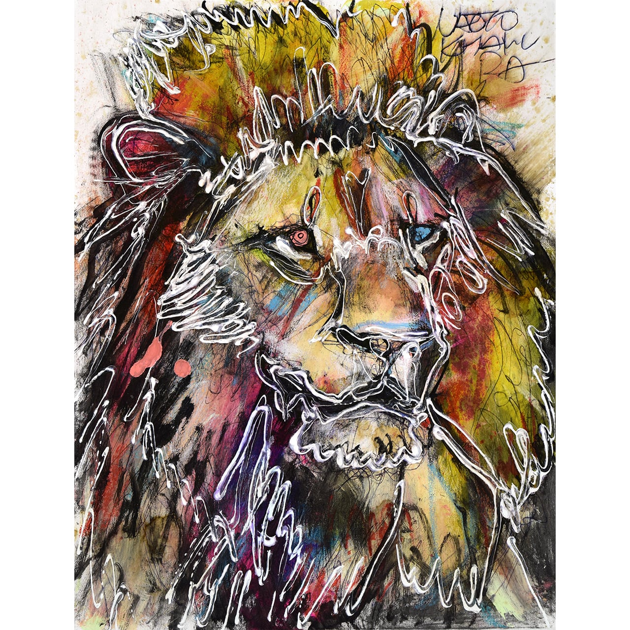 北村直登 原画 25326 そこそこで良いんだよ？ライオン | NAOTO