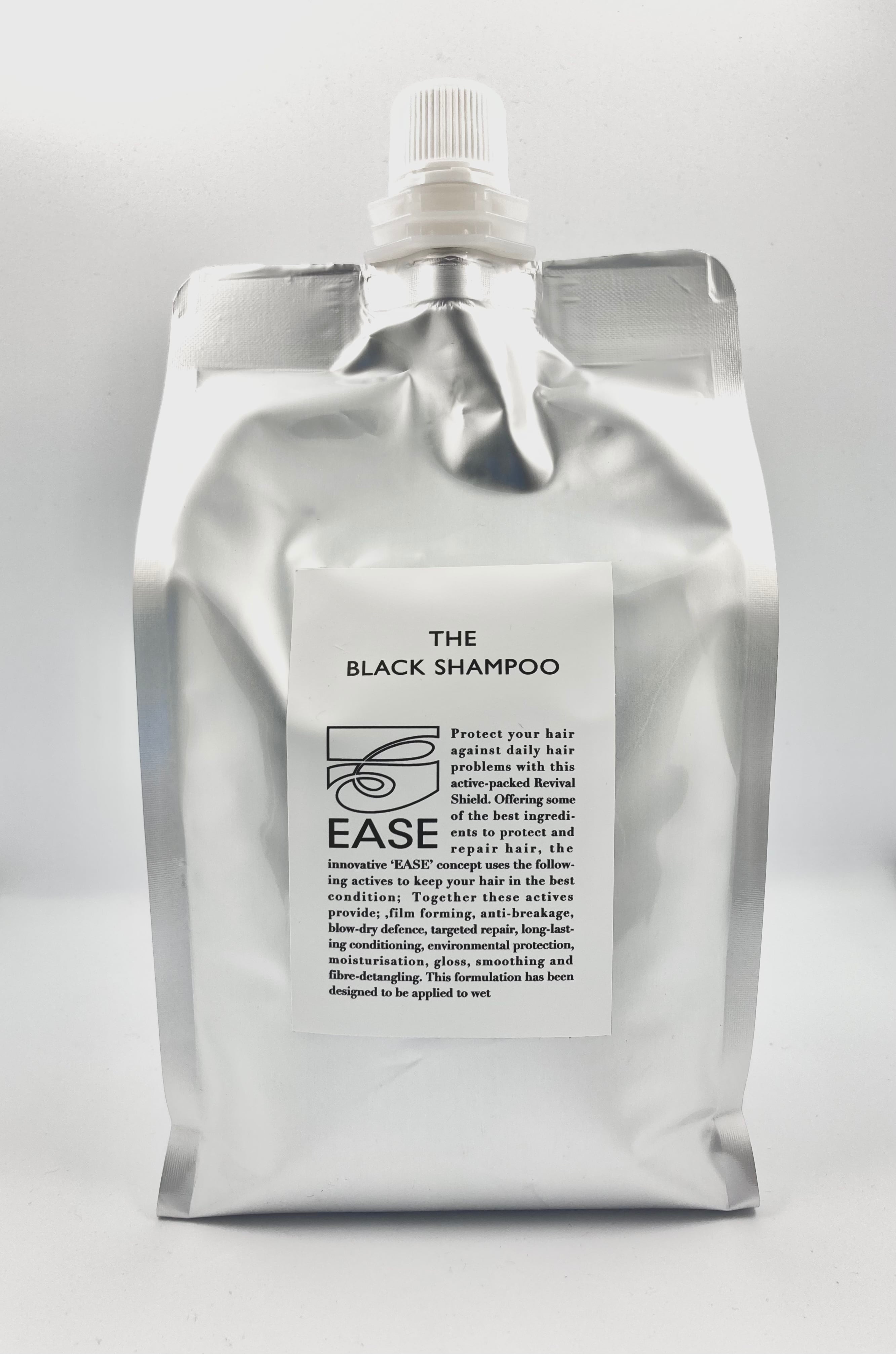 白髪改善シャンプー】 EASE ブラックシャンプー 詰替え用 1000ml