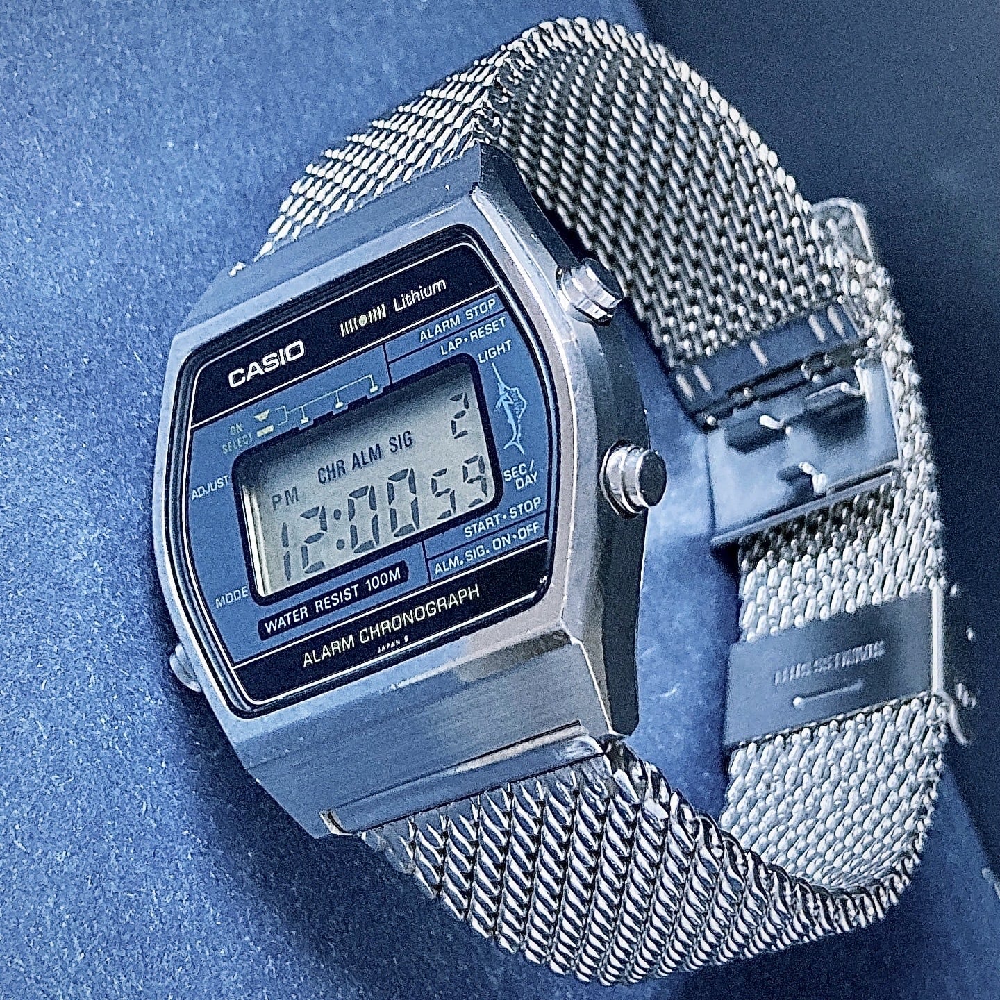 商品番号156 casio w250青 Marlin | ふるカシ時計
