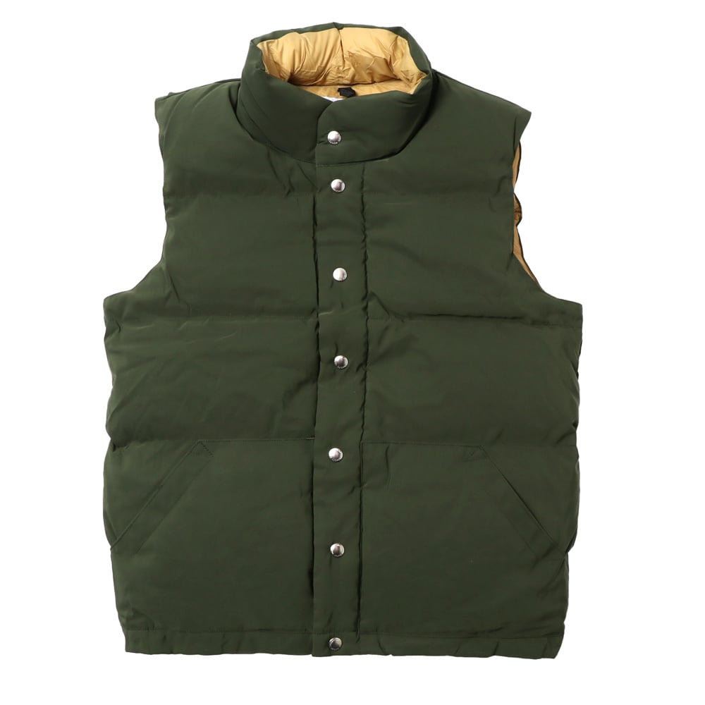 Crescent Down Works クレセントダウンワークス OLIVE ダウンベスト 60