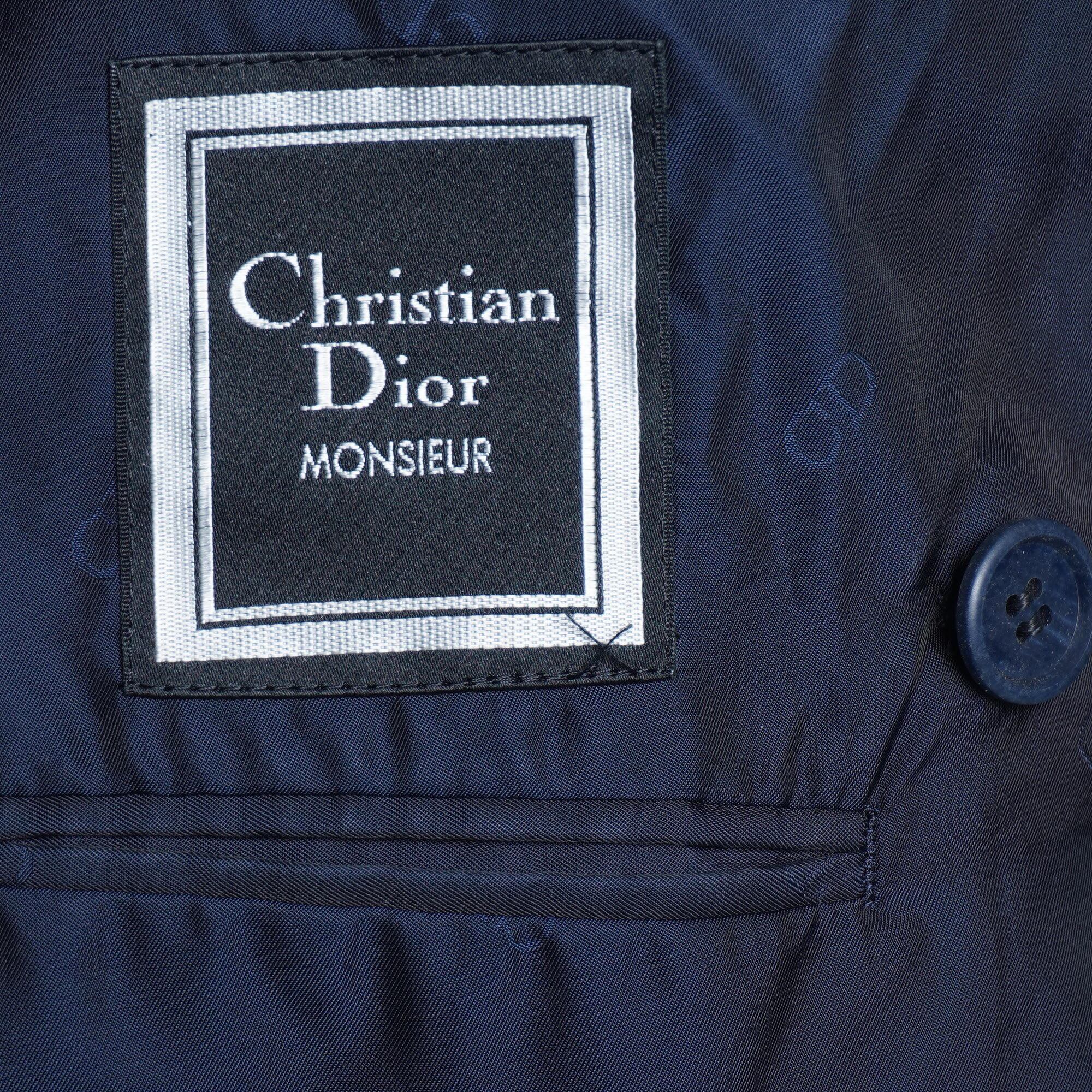 Christian Dior】クリスチャンディオール ダブルウールセットアップ