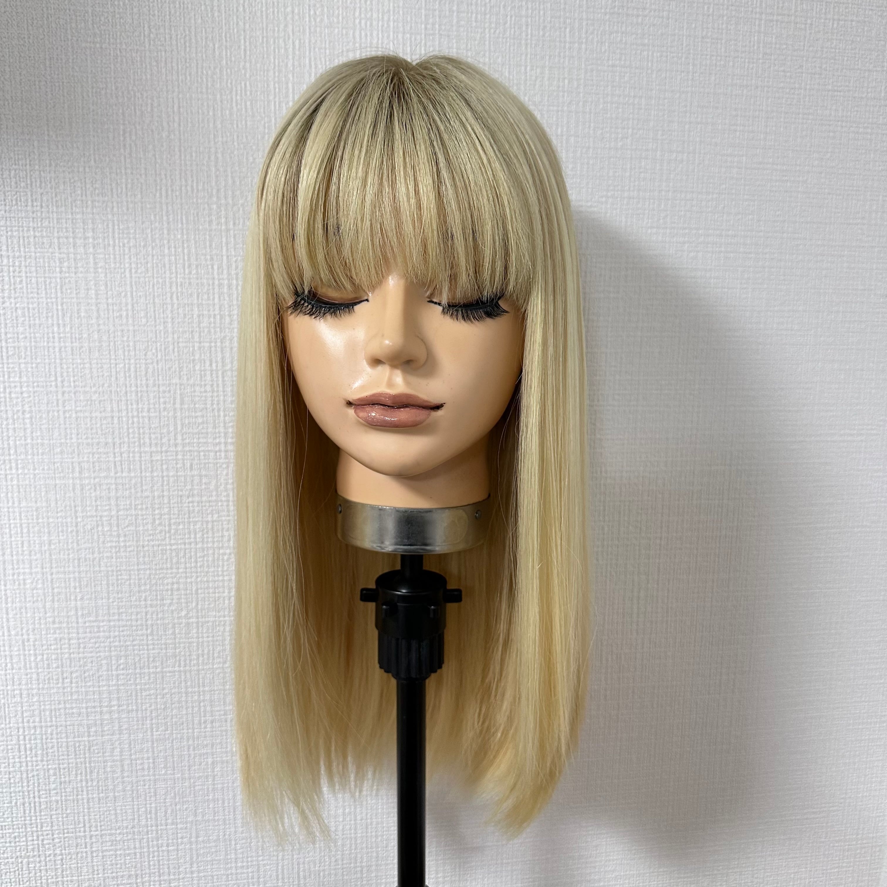 あまんだ フルウィッグ 商品名:あまんだ50 ブリーチ レースウィッグ