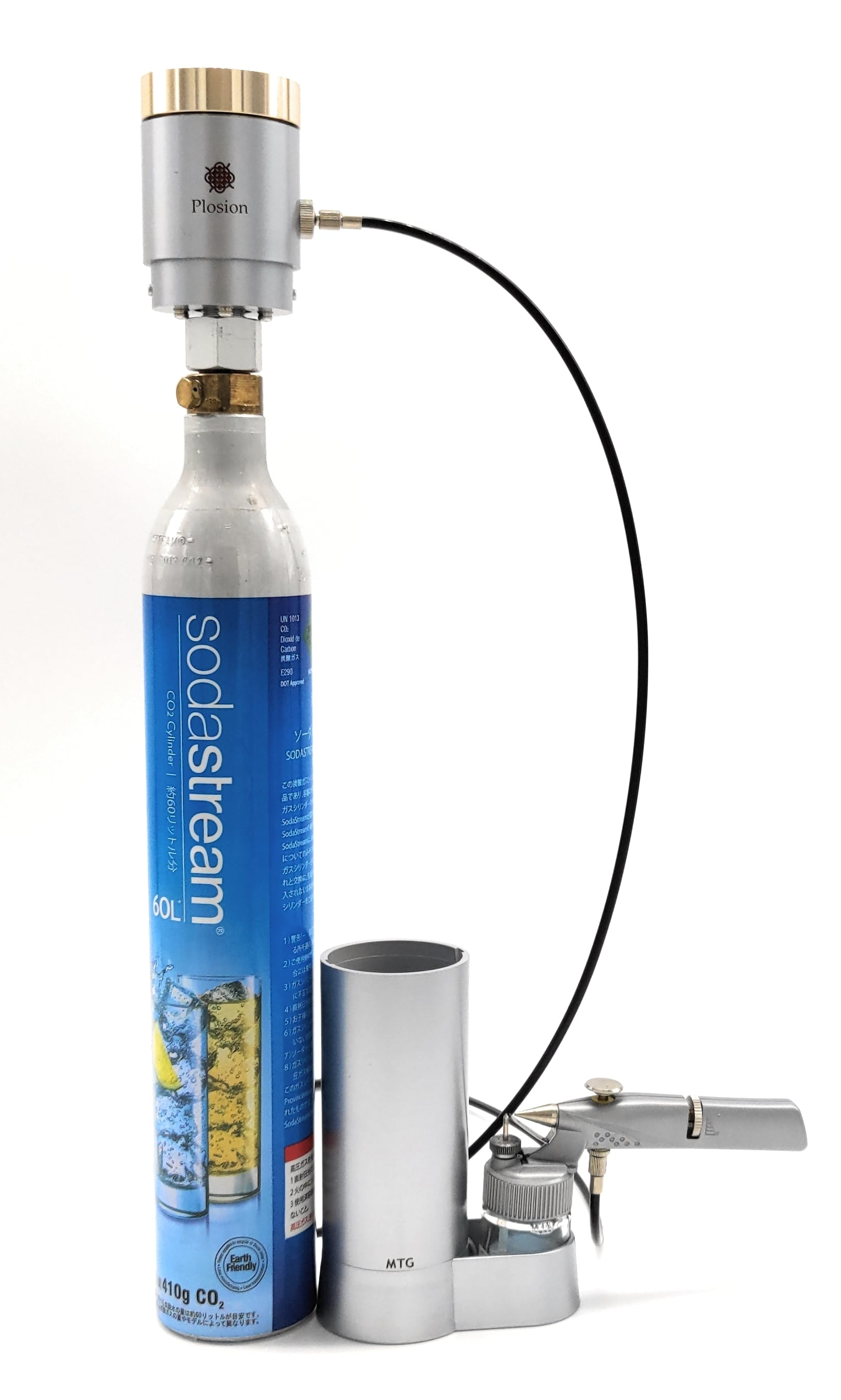 プロージョン 専用炭酸ガスカートリッジ（ゴールド） ガス 炭酸ガス