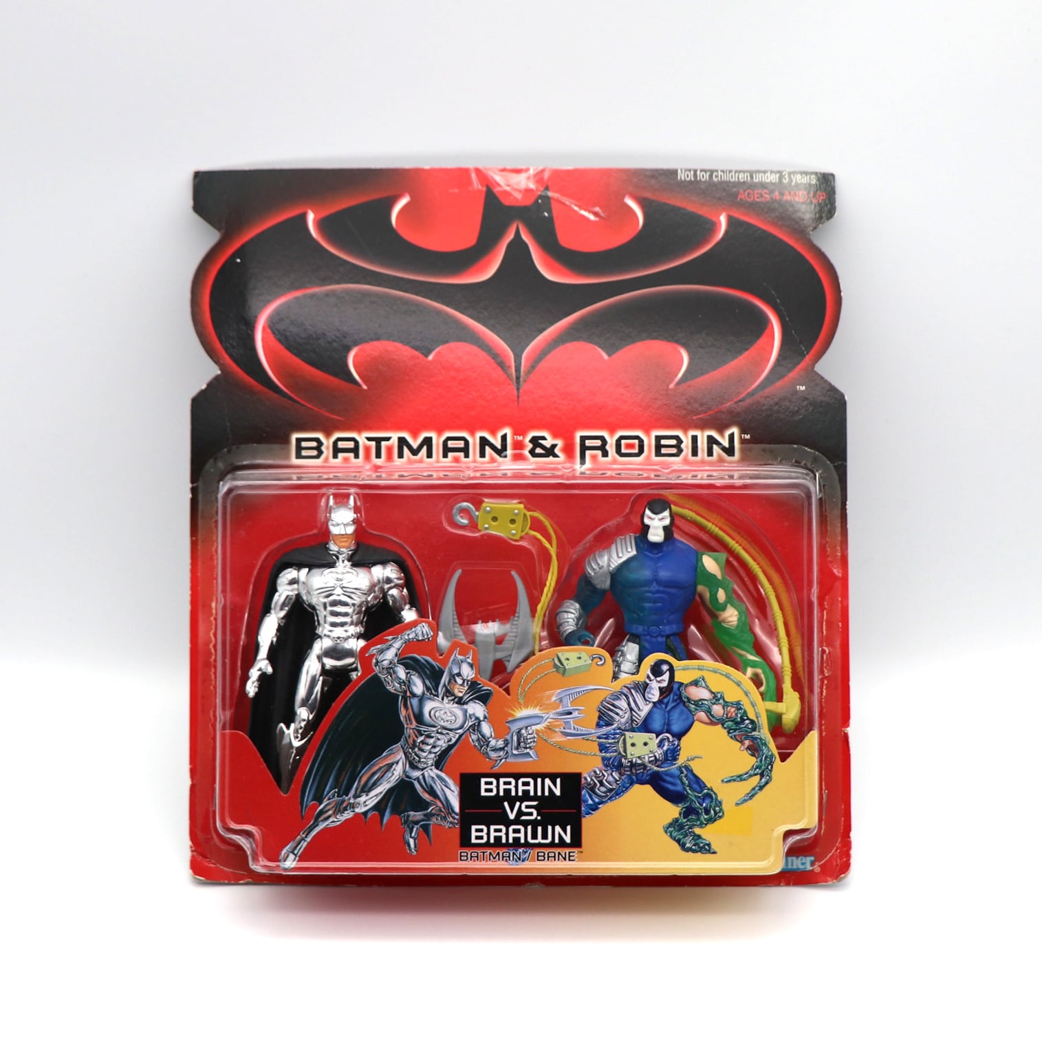 Hasbro・ハズブロー・バットマン＆ロビン・ブレインVSブラウン