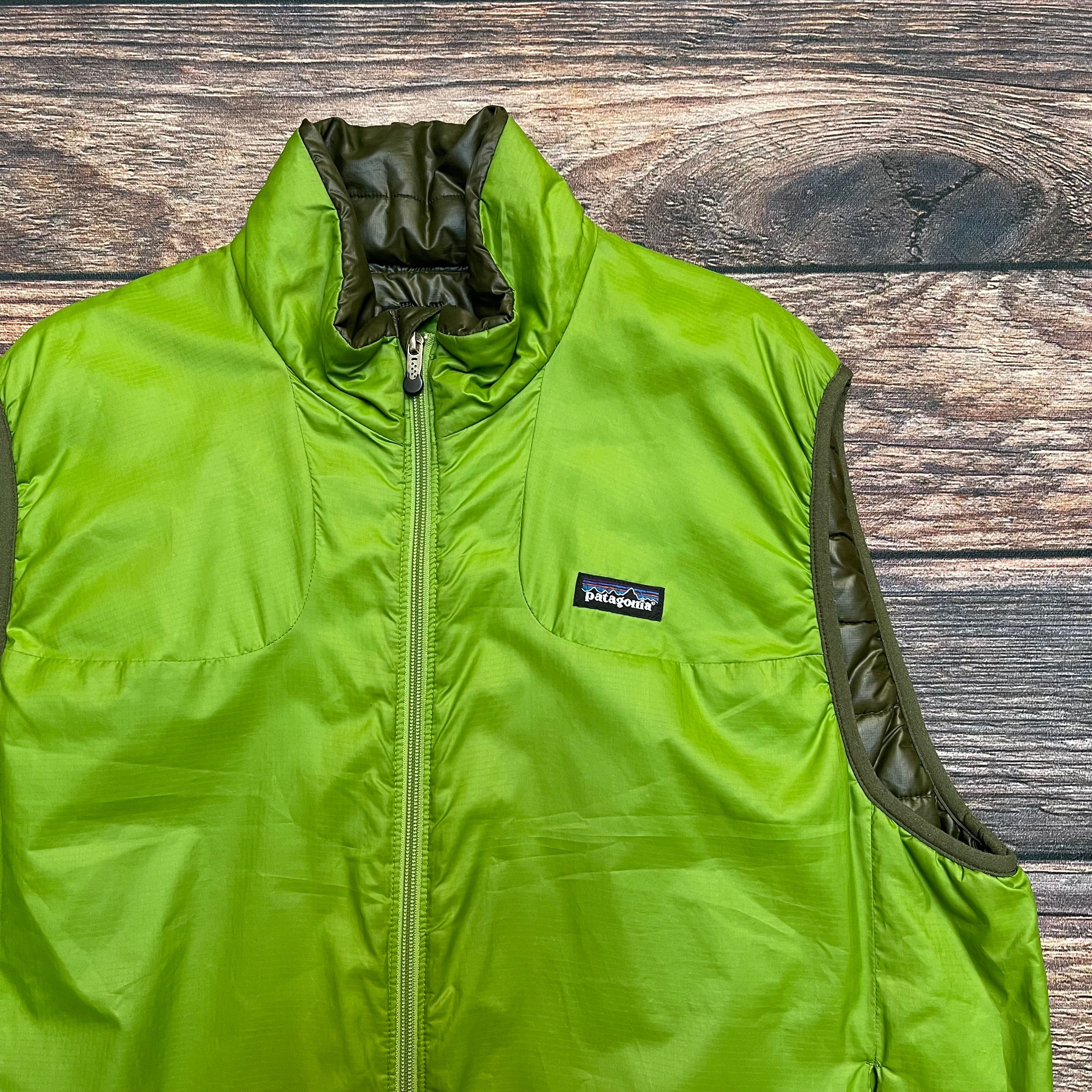 06'y パタゴニア Patagonia マイクロパフベスト XL ゲッコーグリーン