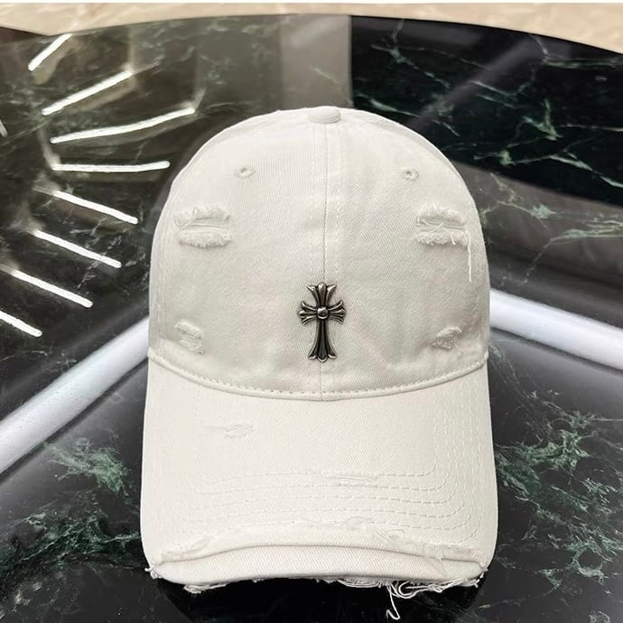 全6色クロスマークダメージキャップ | mignon ange(セレクトショップ/BASE)