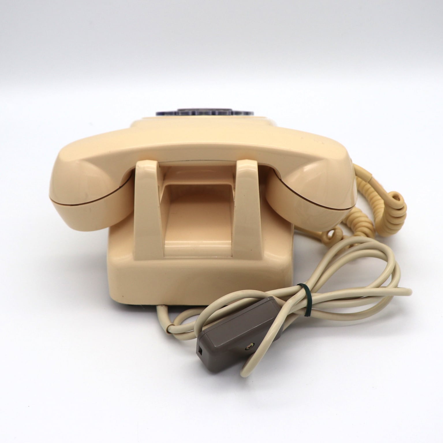 沖電気工業・ベル調・ダイヤル式・電話機・81年製・昭和レトロ・No