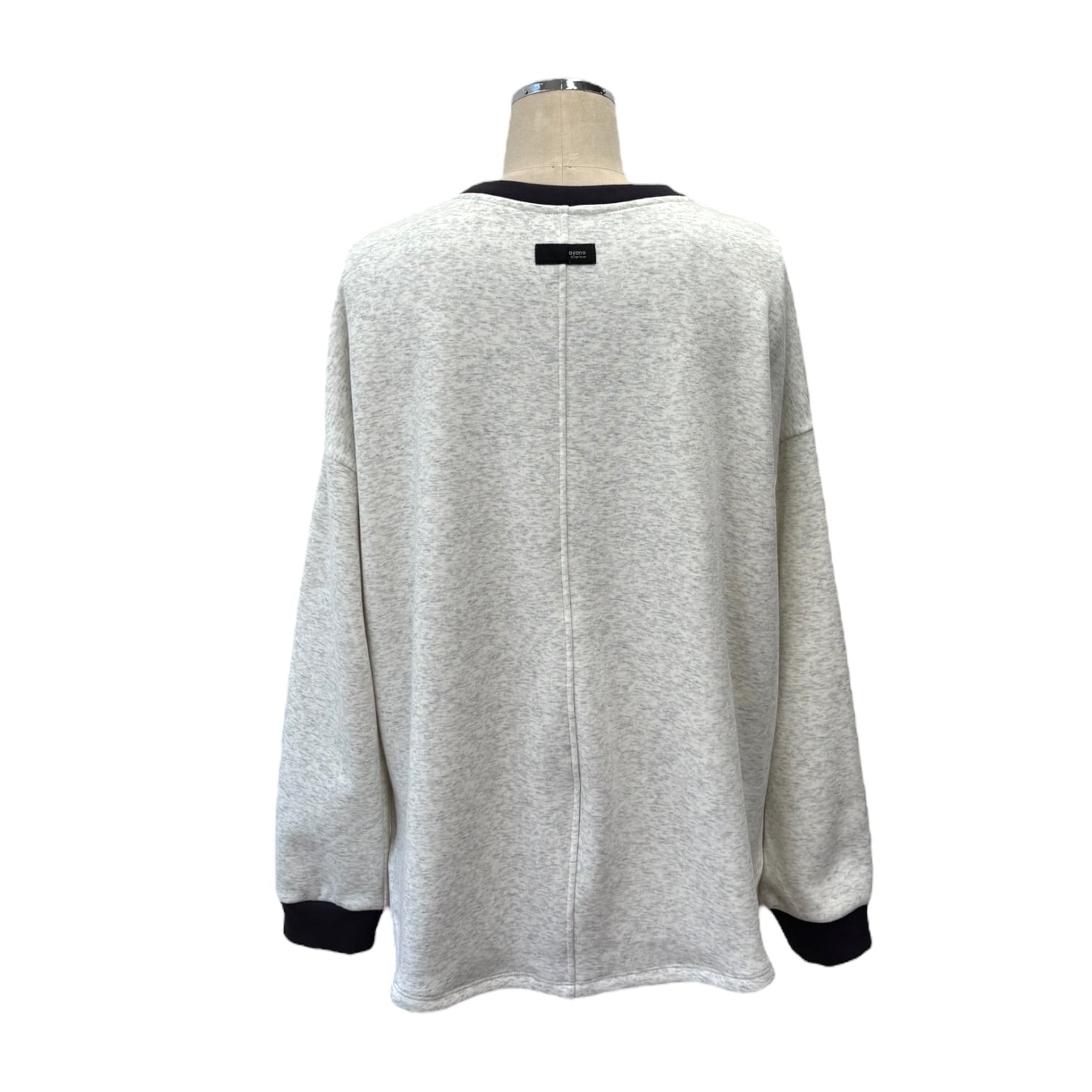 SALE【ayane】ボンバーロゴプリントプルオーバー 896106 アヤン | red