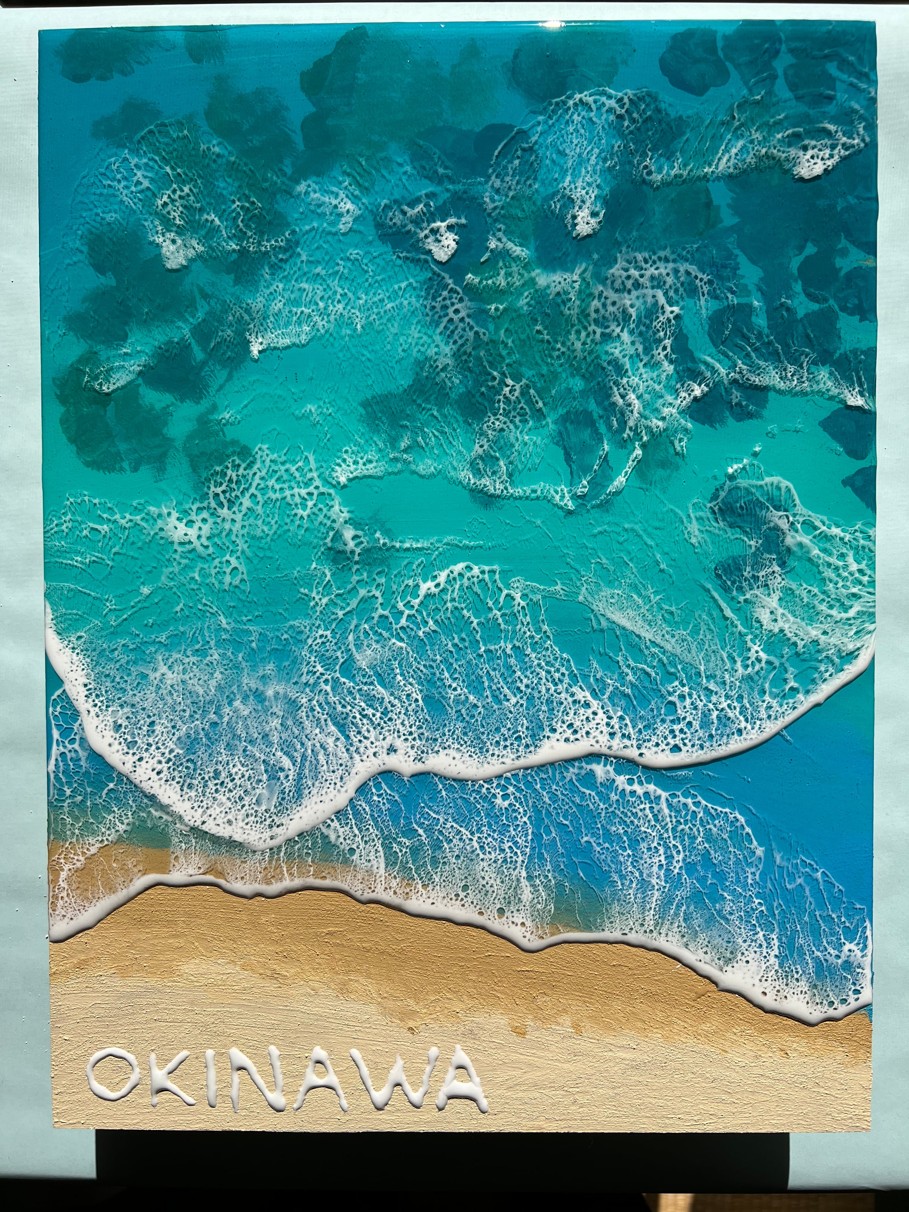 レジンアート〜感じる沖縄の海〜 | TSUYOSHIの海レジンアート
