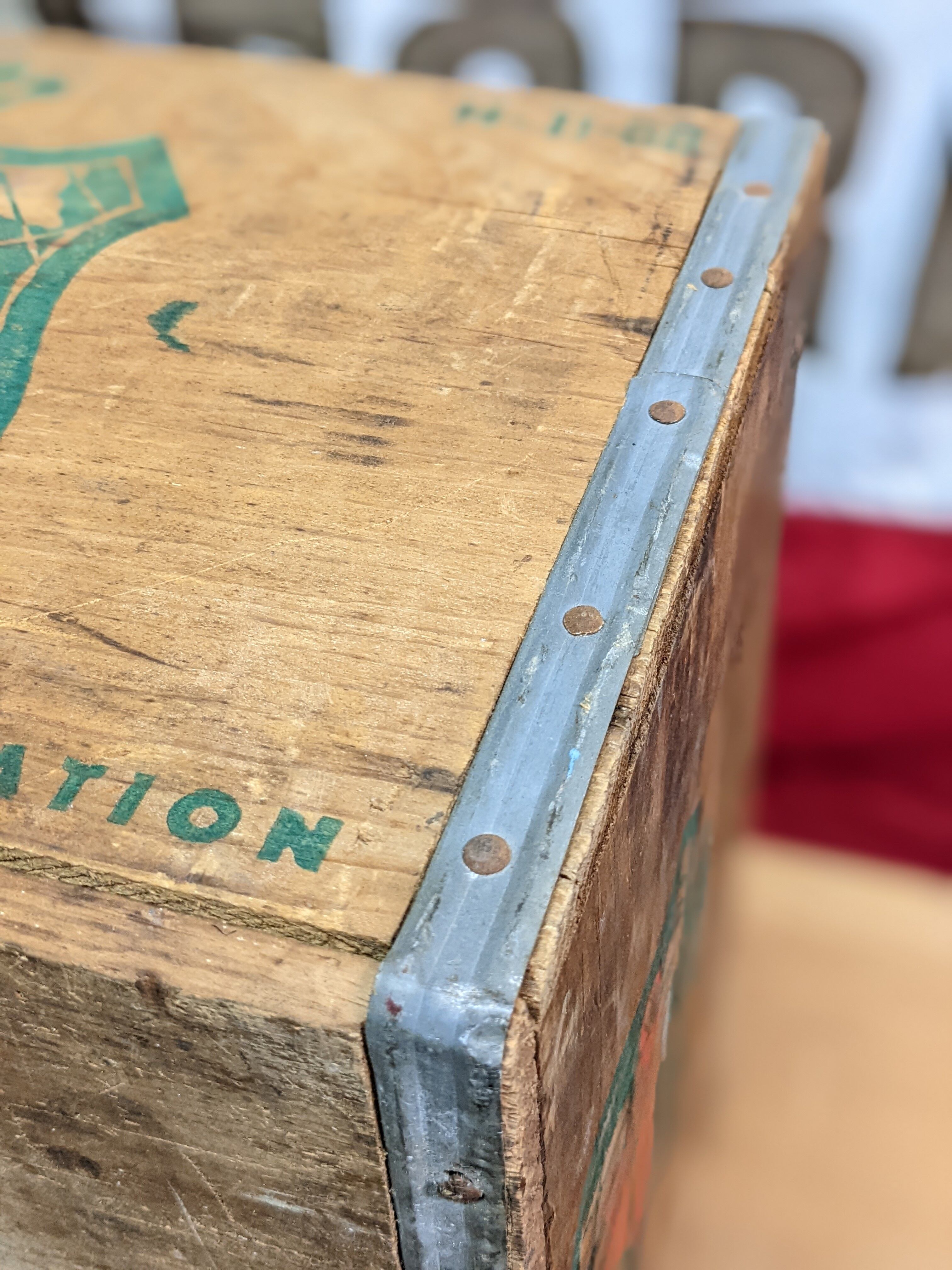 Vintage CANADA DRY Crate Wood Box ビンテージ ウッドボックス カナダ