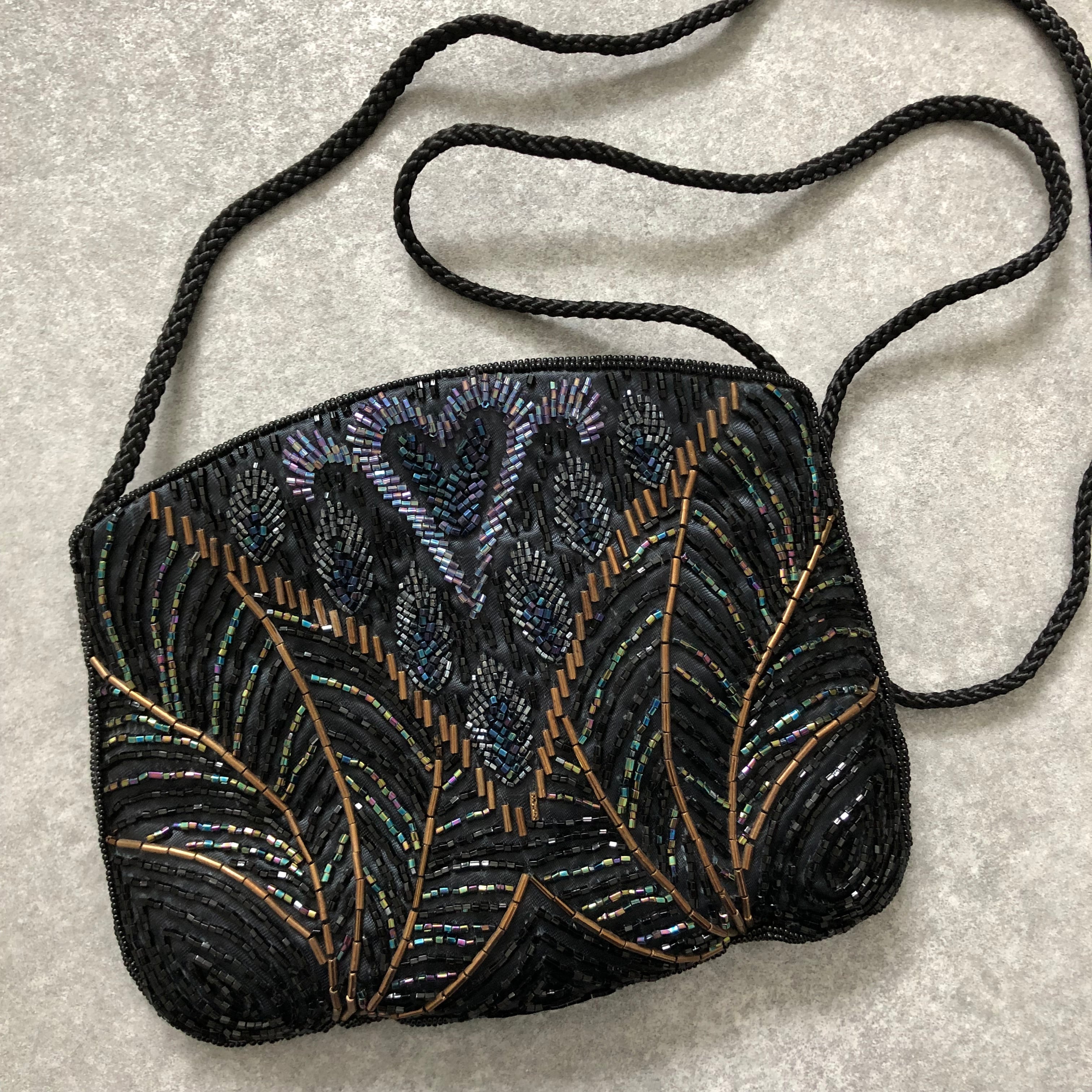 ☆1336.昭和レトロ ビーズバッグ | Dramas