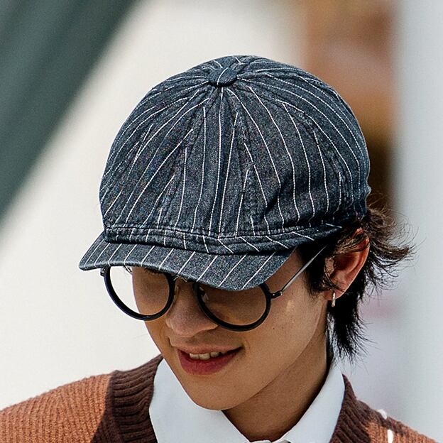 匿名配送】ルードギャラリー ストライプ キャスケット 匿名配送