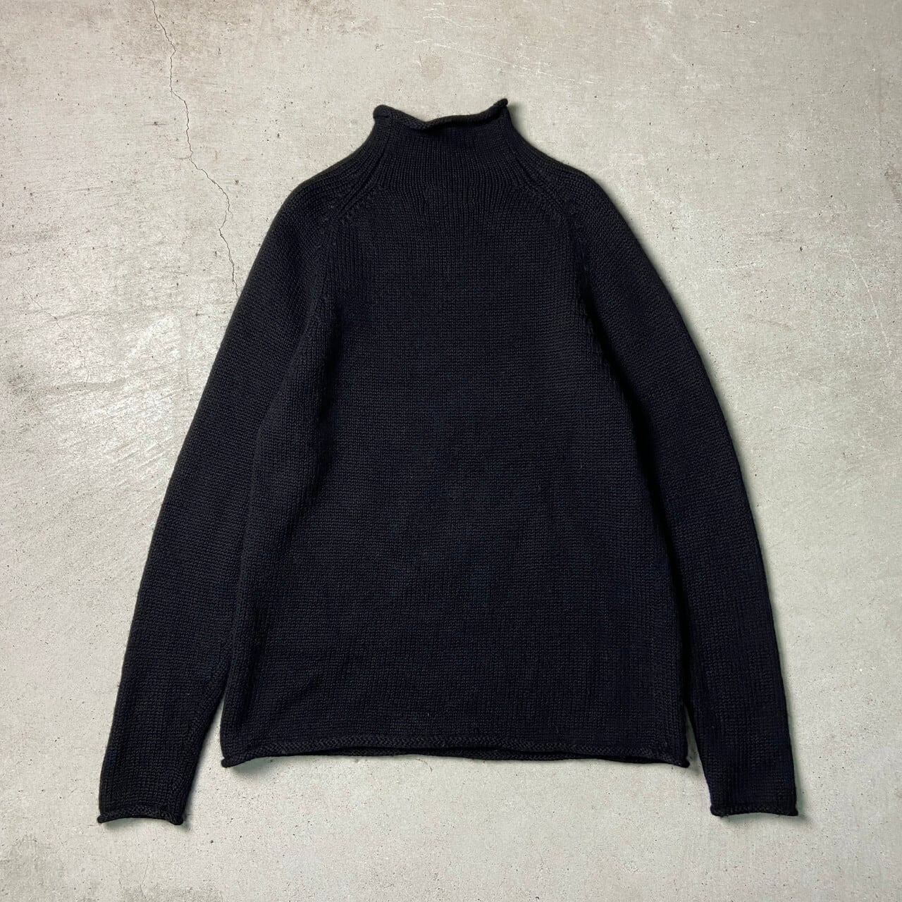 90年代 J.CREW ジェイクルー ロールネック ウールニットセーター