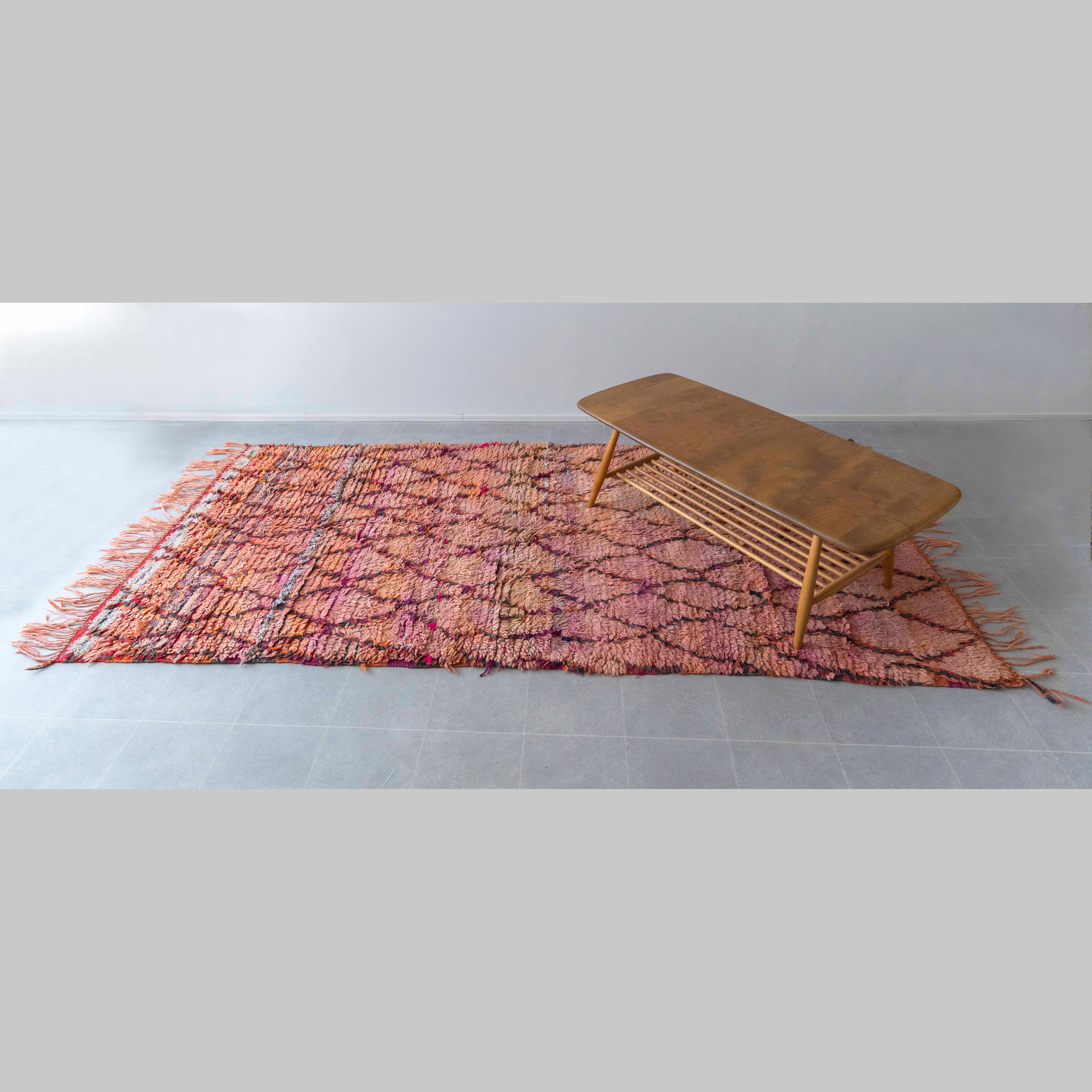 Vintage】モロッコ・ヴィンテージラグ L-7 