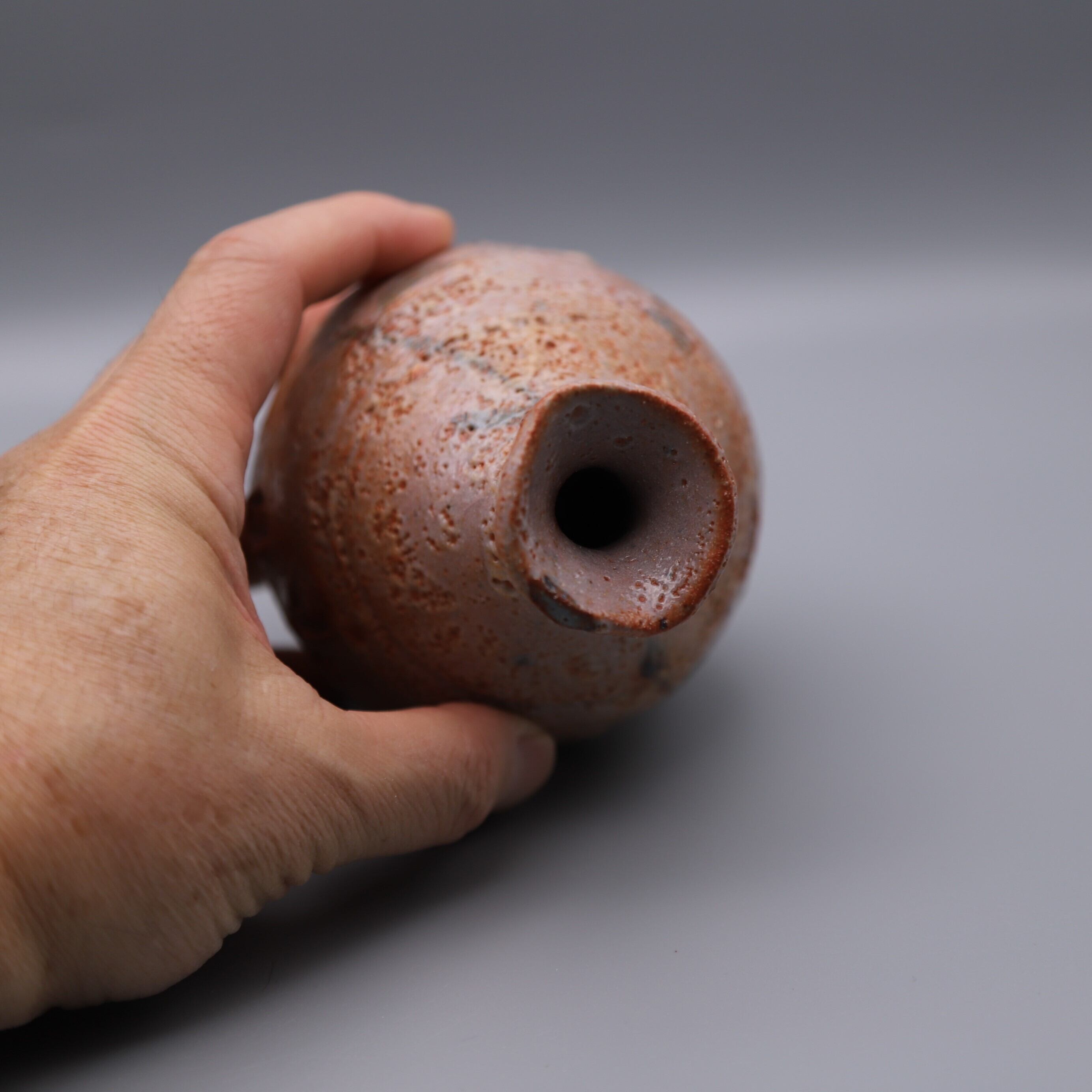 關 共歩 志野 徳利とぐい呑のセット Kyoho Seki, Shino sake bottle