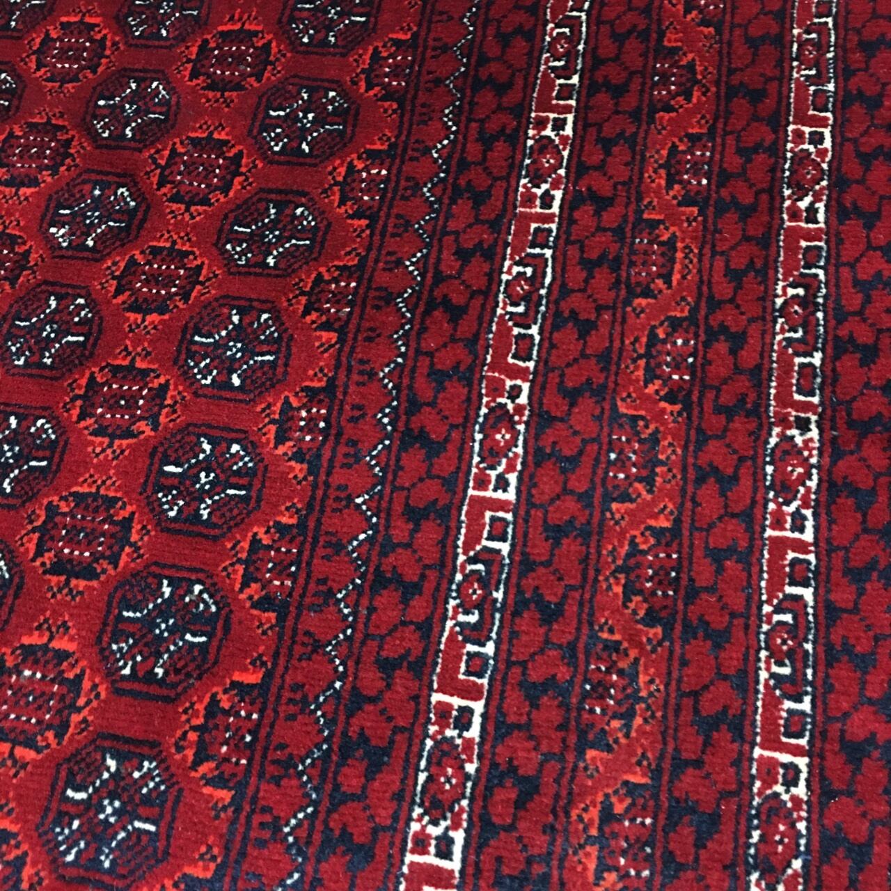 アフガニスタン絨毯：新品 アフガン絨毯の女王貴重なホジャロシュナイ4