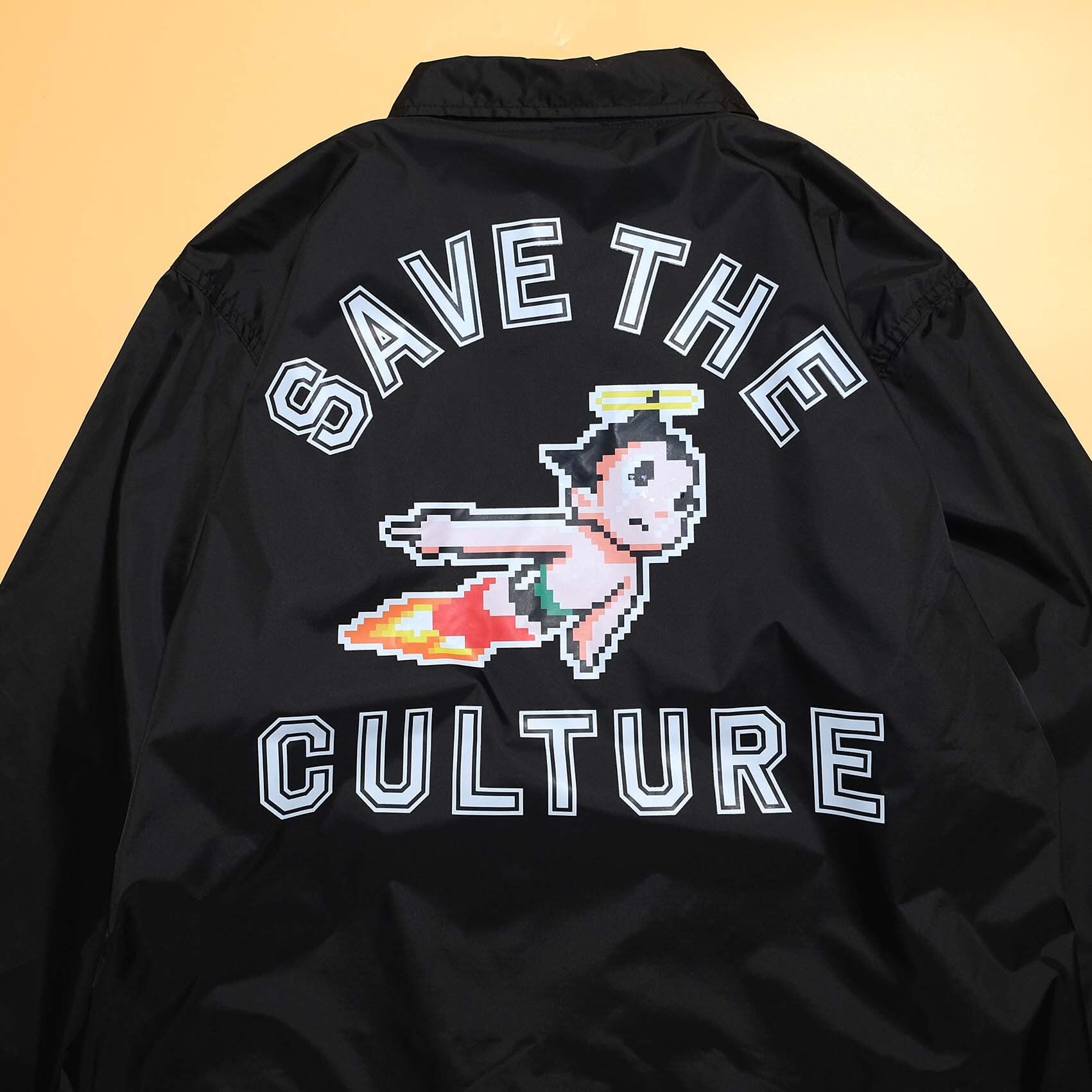 SAVE THE CULTURE (ARCH) Coach JKT【ナイロンコーチジャケット