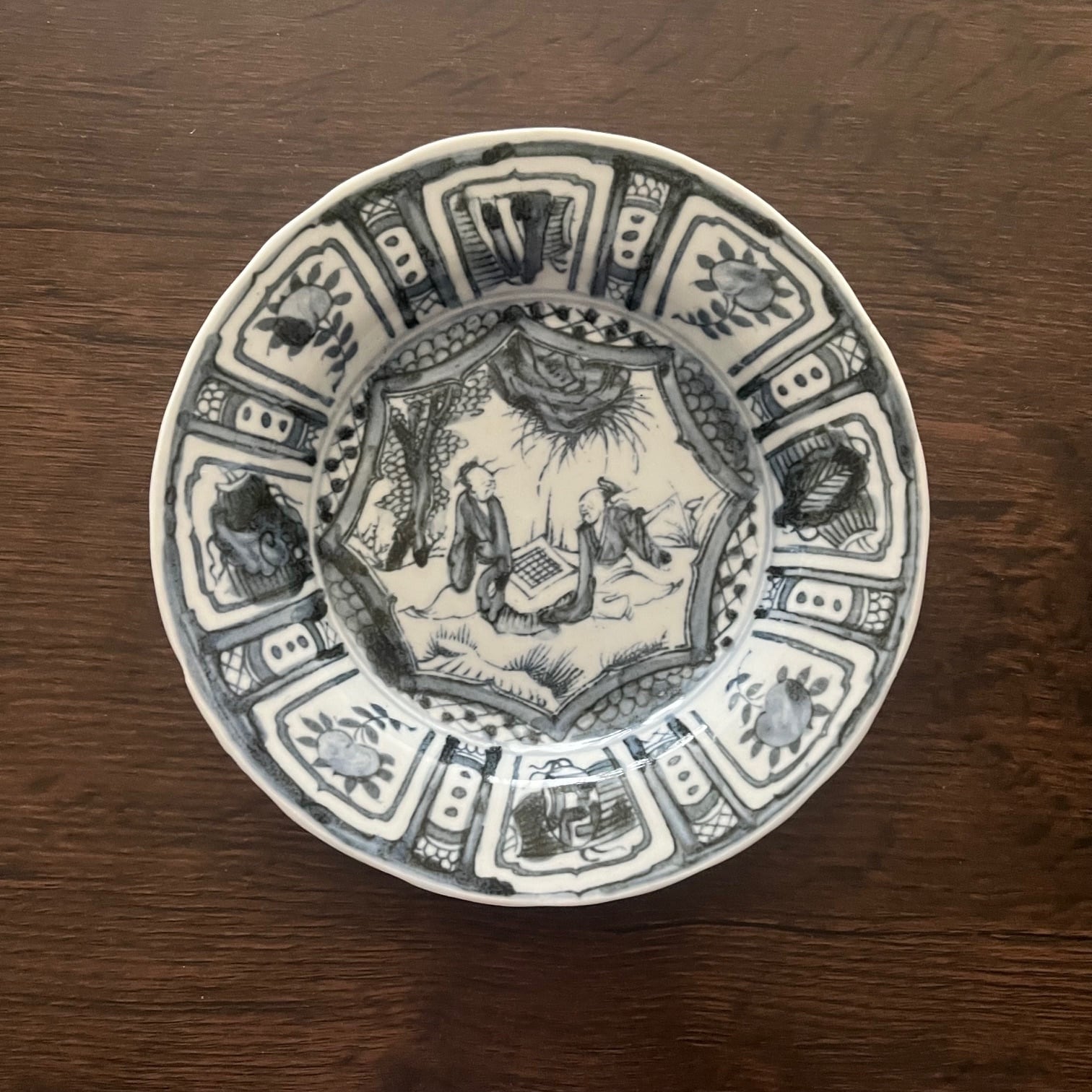 中国清朝5枚皿 | 古美術 希 のぞみ 美術・デザイン事務所 Japanese