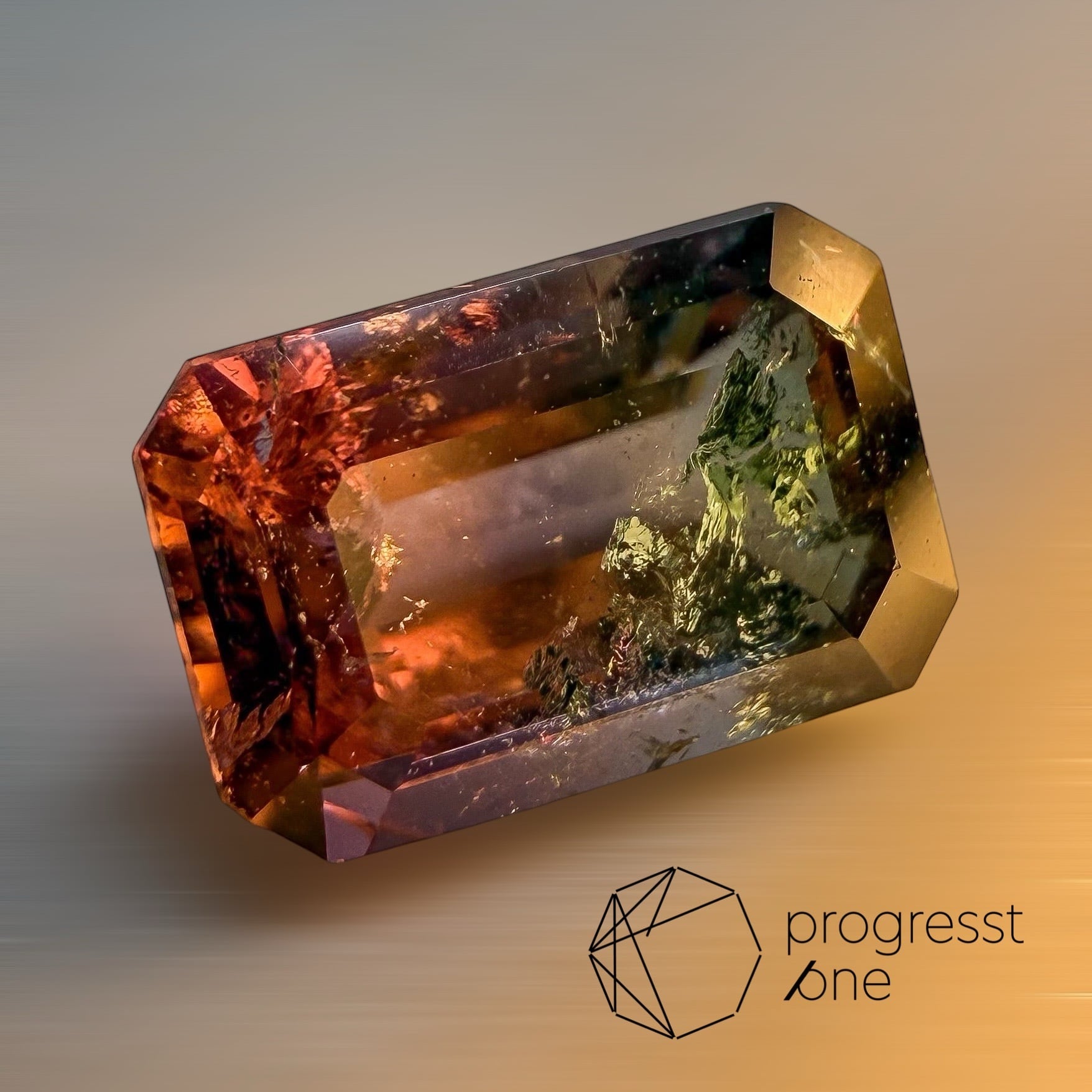 バイカラートルマリン0.83ct | progresstone