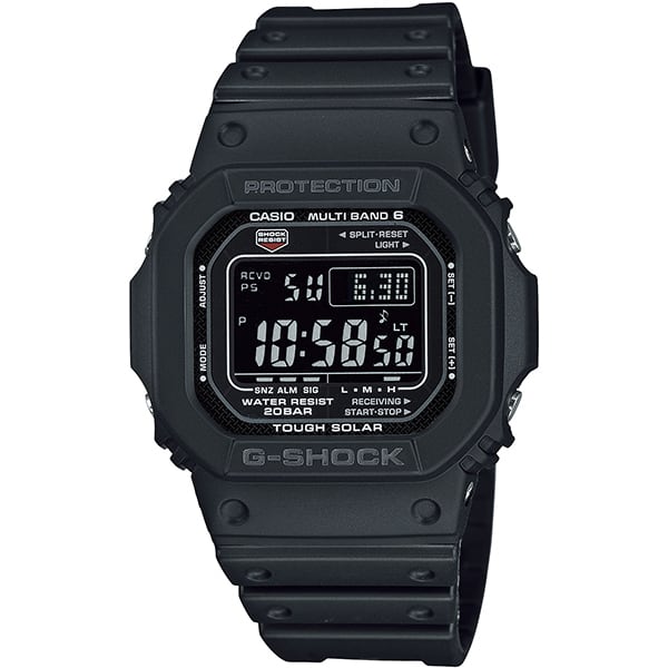 カシオ G-SHOCK GW-M5610U-1BJF デジタル ソーラー電波 オールブラック