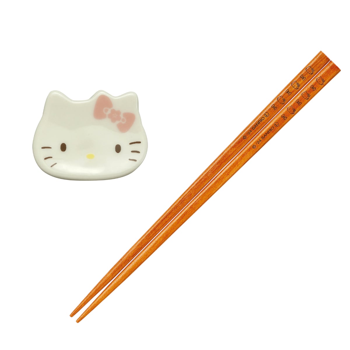 ハローキティ】箸＆箸置きセット(桜)【HK190】HK192-841 | yamaka