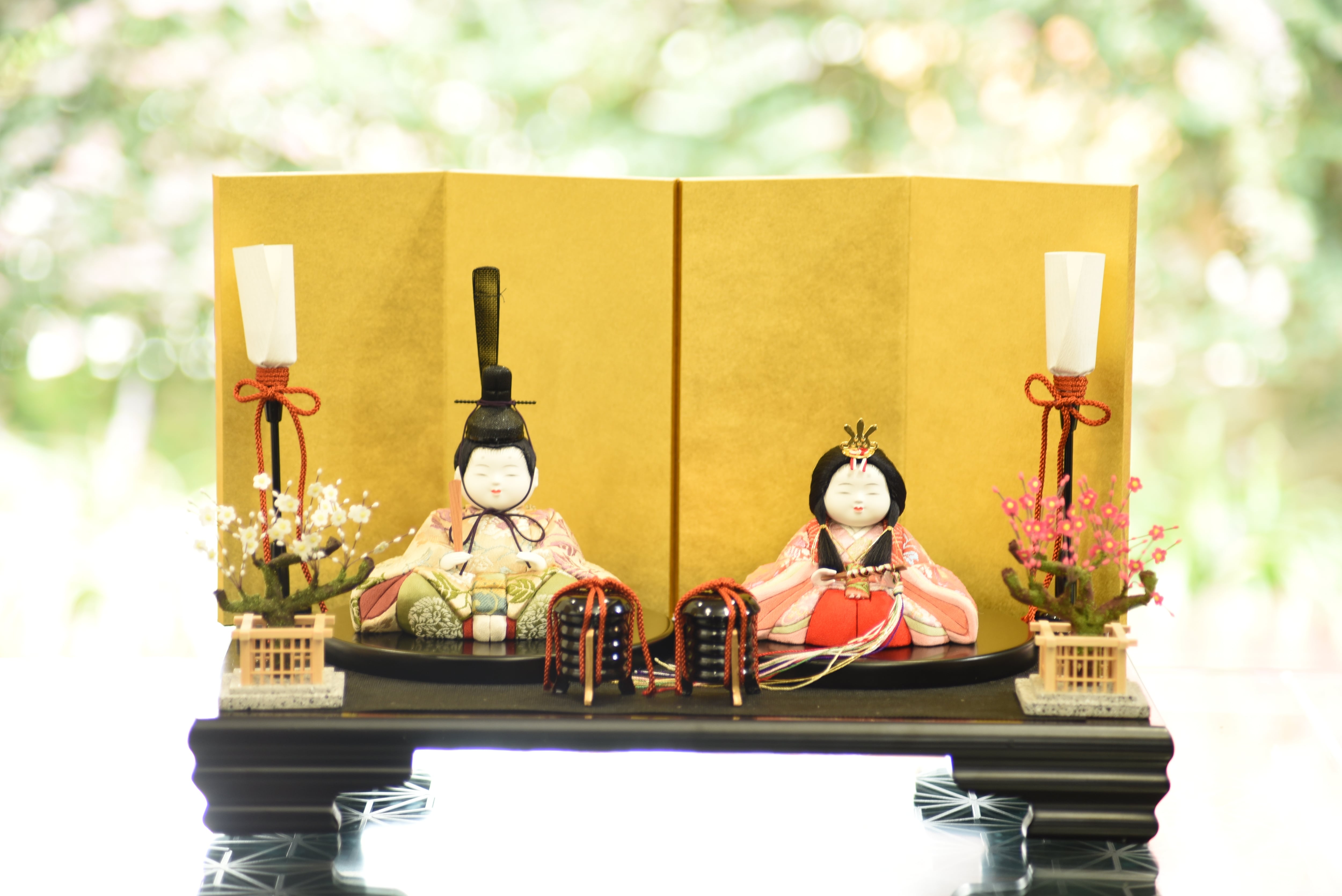 雛人形【彩華雛】華台飾り | 【有松人形工房】江戸木目込み人形