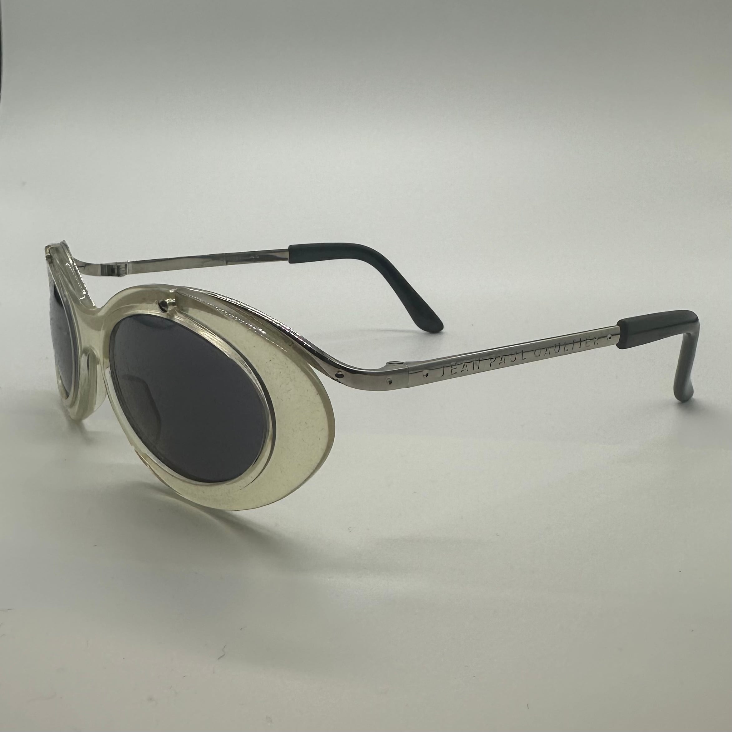 90's JEAN PAUL GAULTIER SUNGLASS PEARL WHITE | LIGHT CAVE