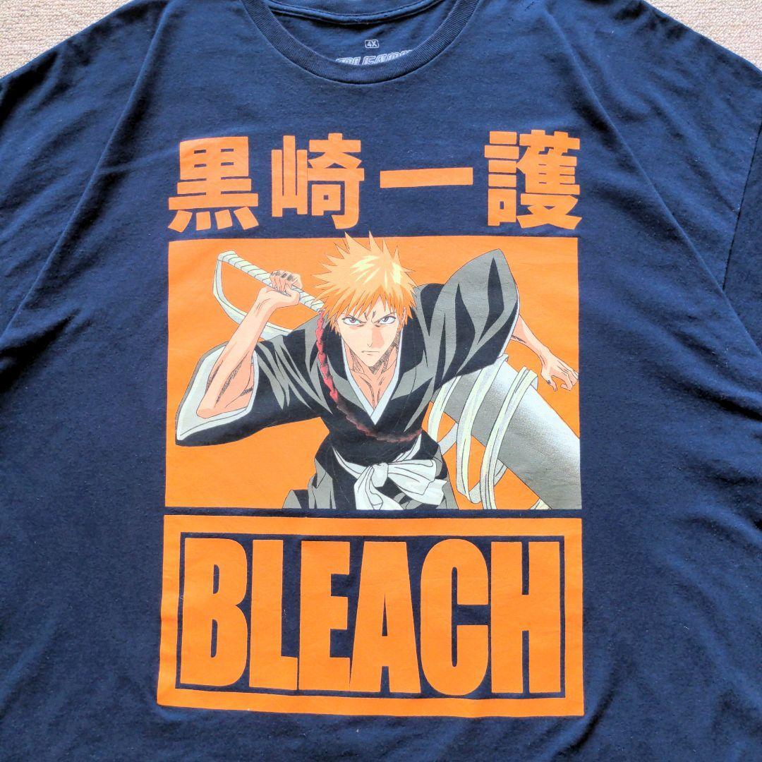 BLEACH 黒崎一護 アニメT 海外オフィシャル ビッグシルエット レア