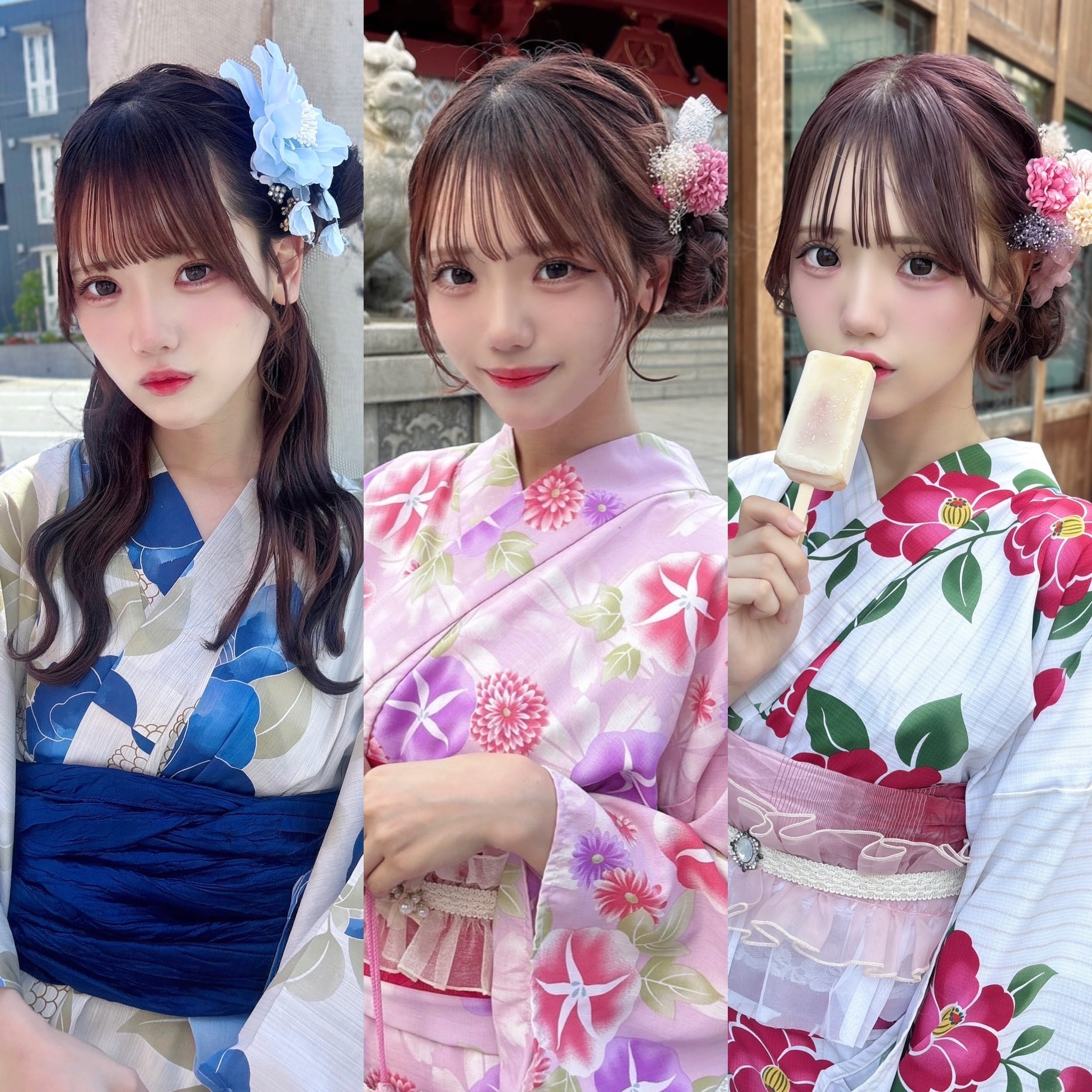 デコチェキ~浴衣 2025 ver.～【坂井 真彩】 | サクヤコノハナ official