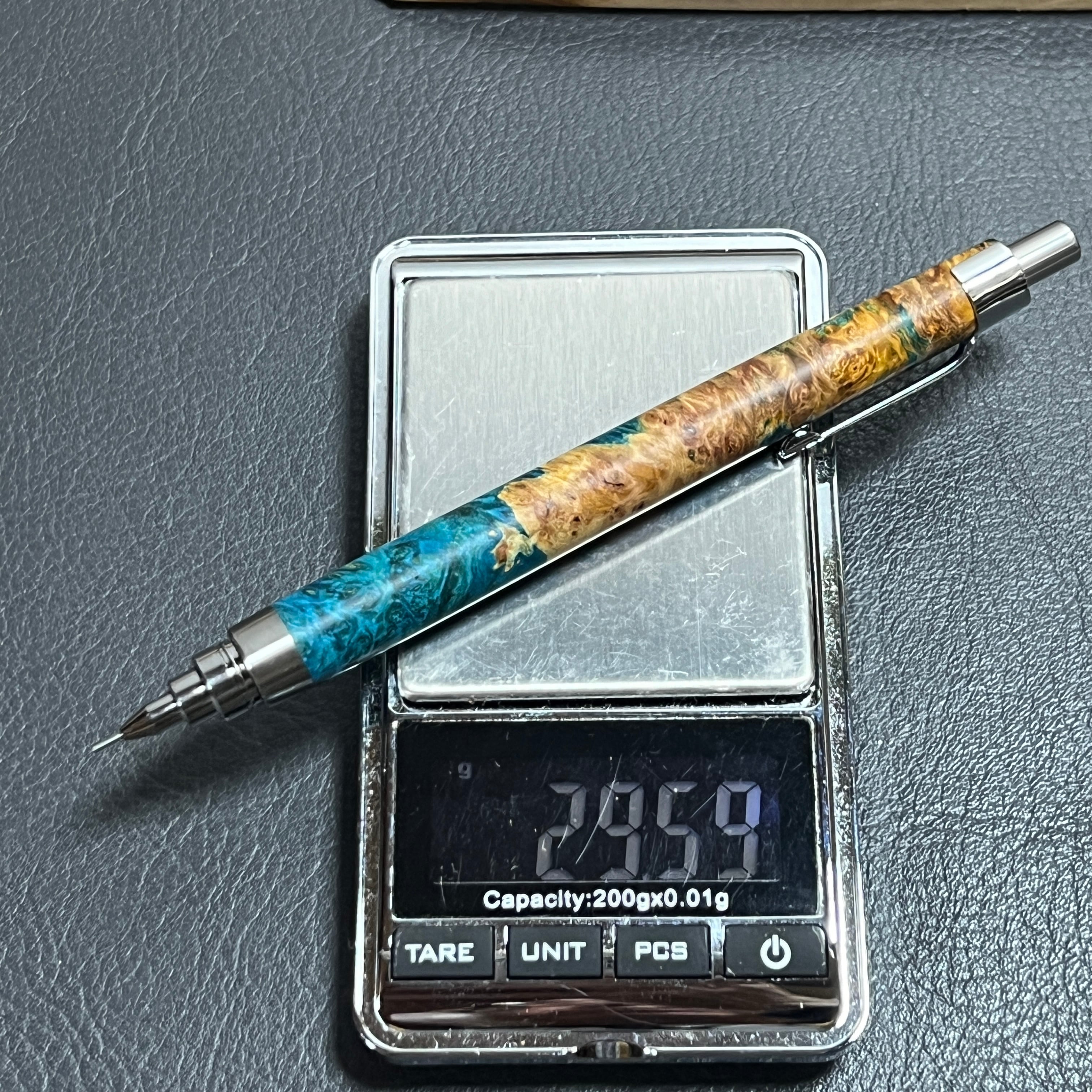 117メープルバールスタビ 木製シャーペン 最強低重心 ステンレス