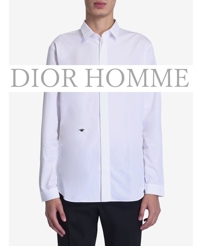 ハチ刺繍シャツ By：DIOR HOMME（ディオール オム） | dranb（ドランブ