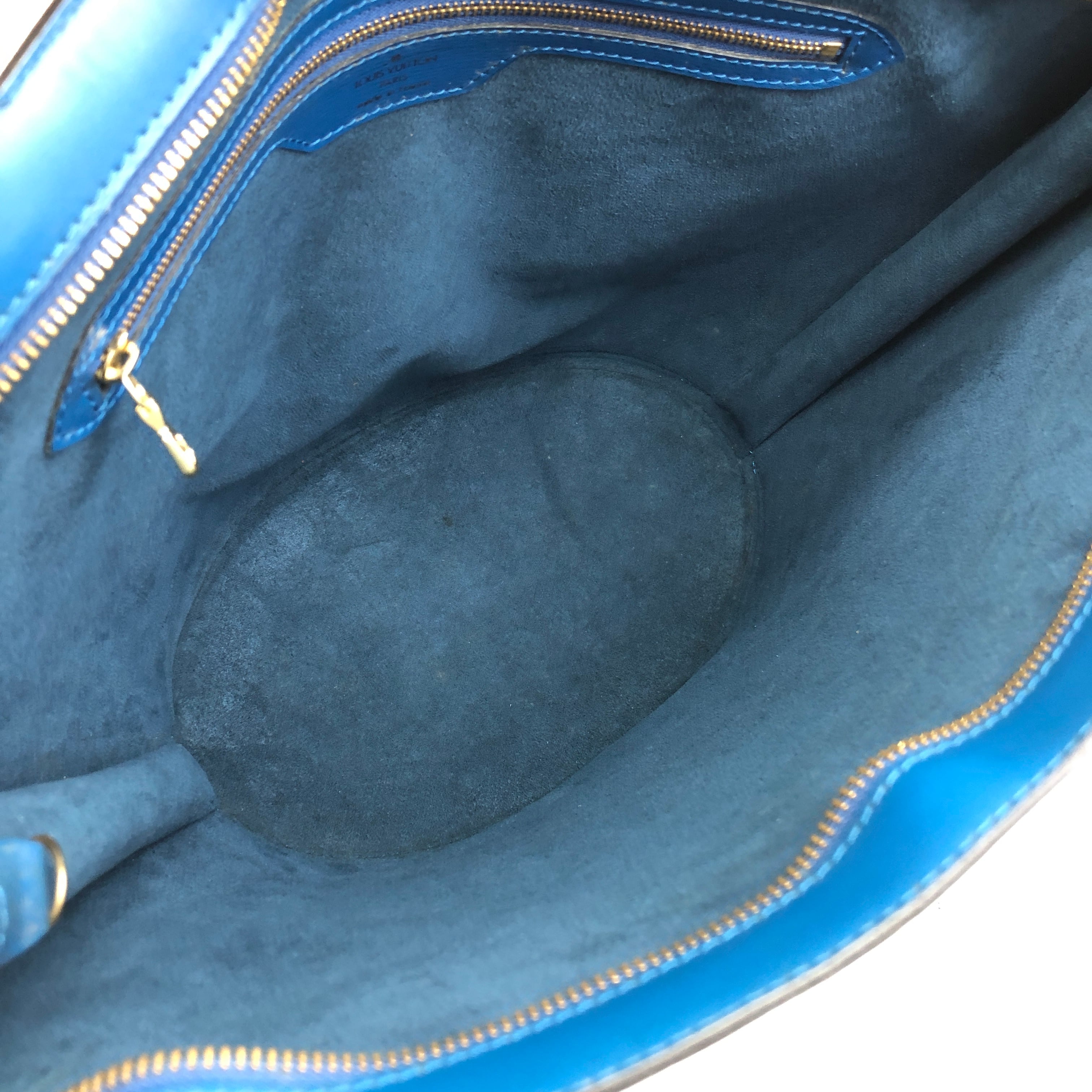 LOUIS VUITTON ルイヴィトン エピ トートバッグ ブルー エピ M52265