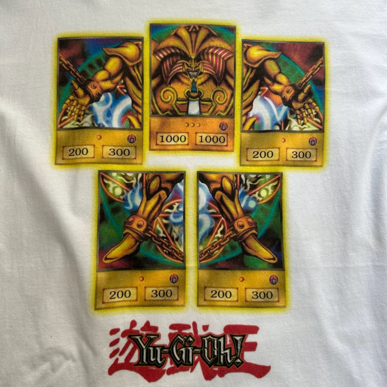 遊戯王 エクゾディア アニメTシャツ 白 | RUFFY
