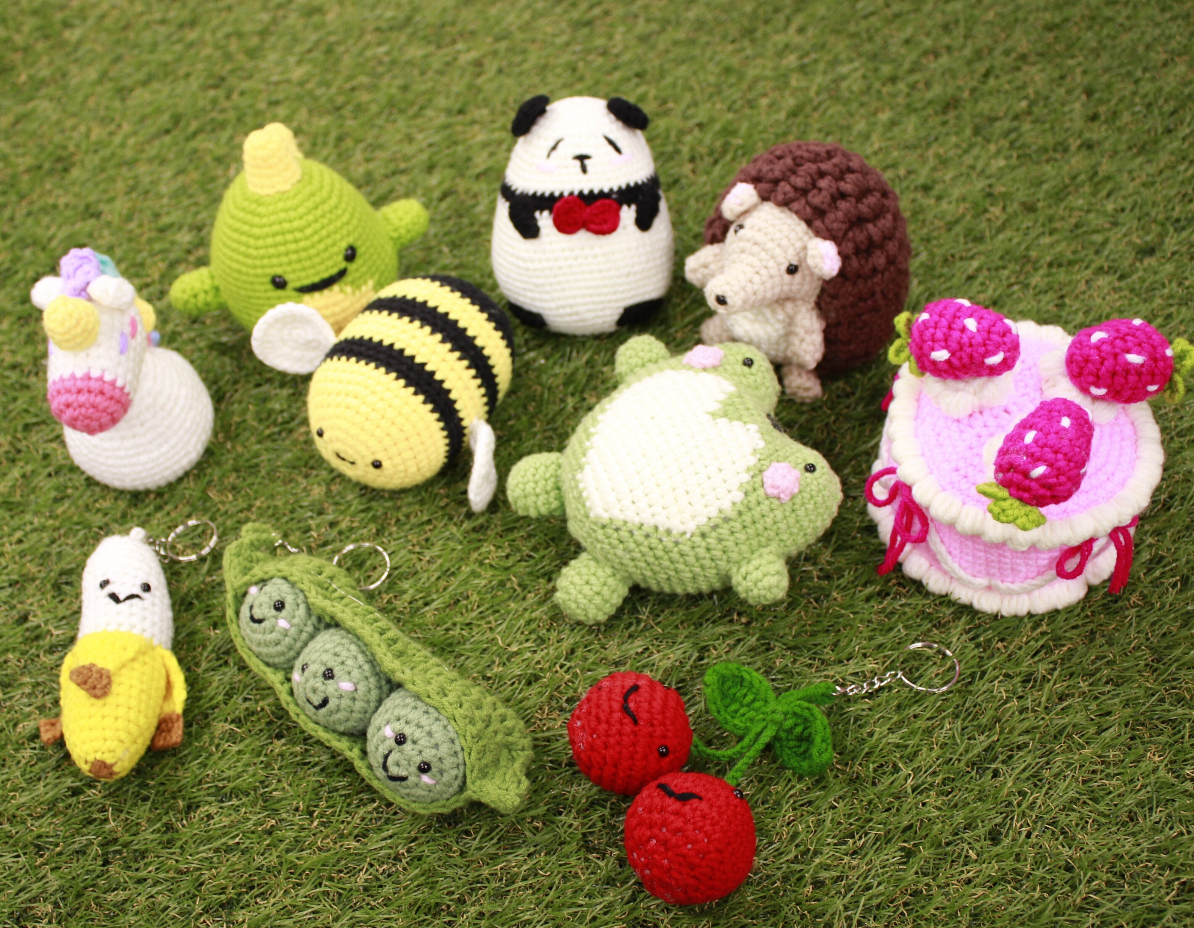 NCKIT-03かえる あみぐるみキット | ニッケビクターオンラインショップ