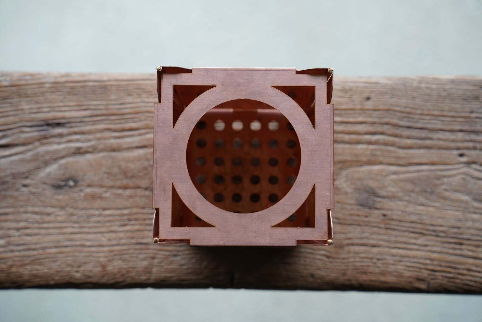 野点炉［銅/素銅］佐久間美術 | 茶室/茶藝室 池半