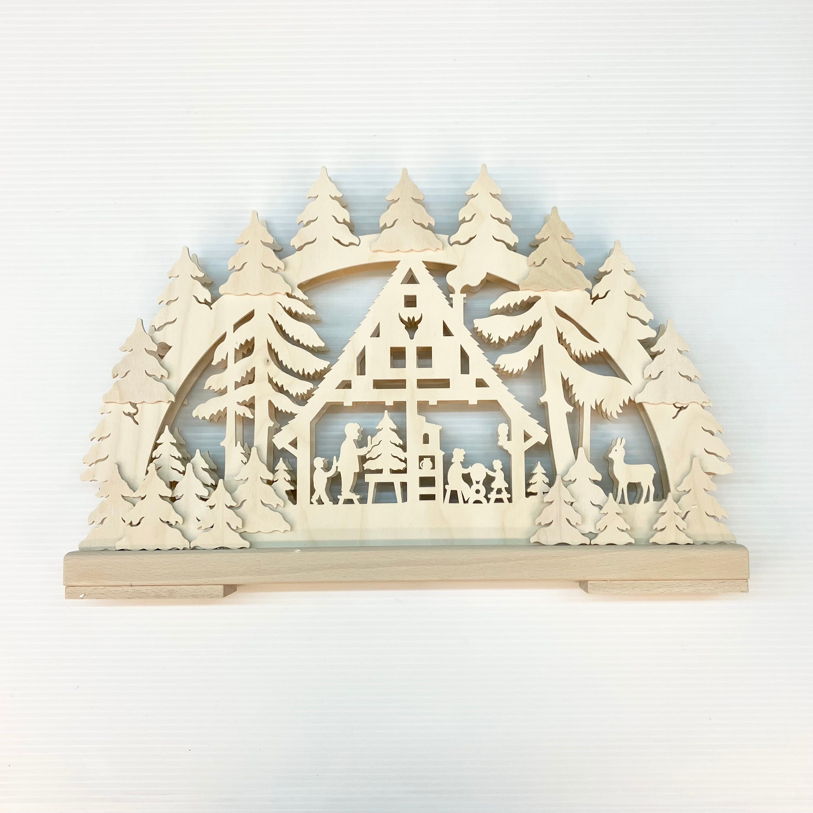 ラタグス社 / シュヴィップボーゲン クリスマスの森のお家USB仕様 | wg