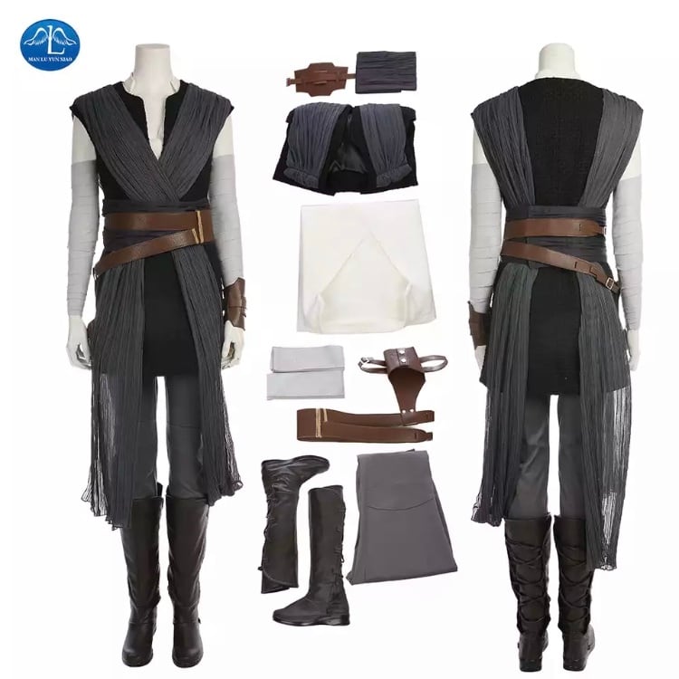 STAR WARS レイ 衣装 コスプレ スターウォーズ REY ジェダイ JEDI ハイ