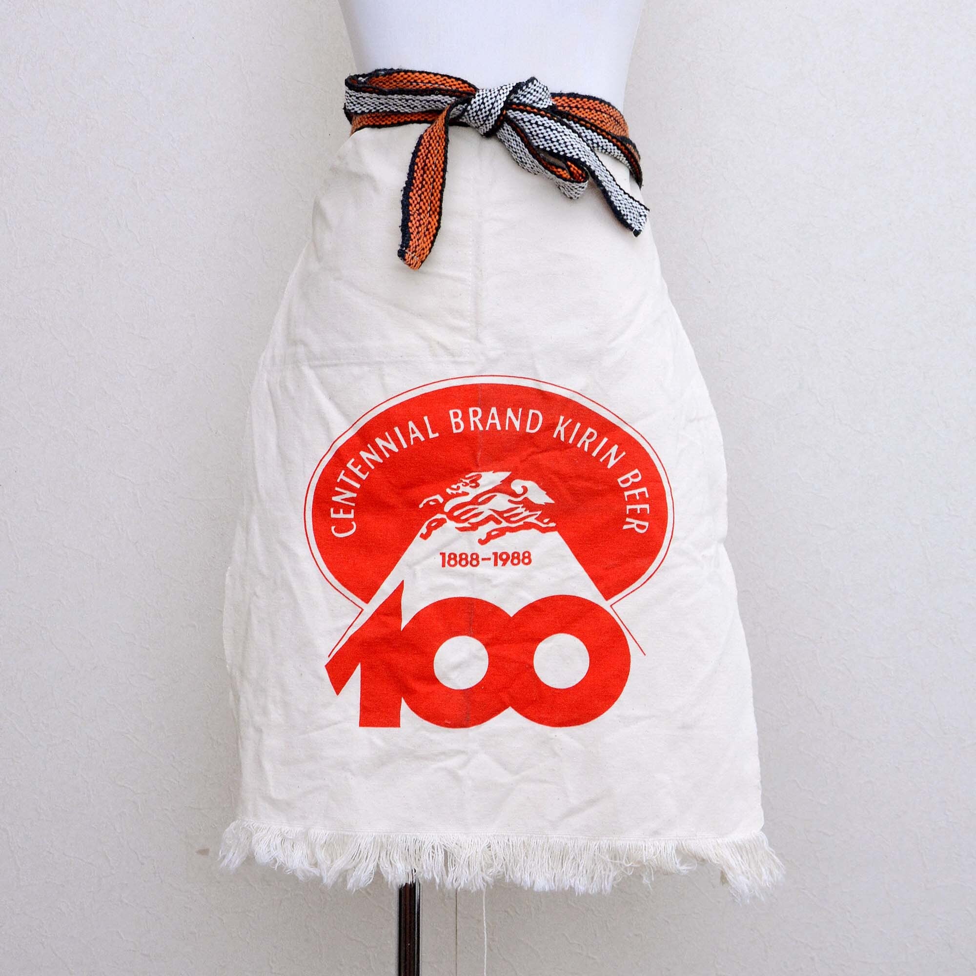 キリンビール 前掛け 発売100周年記念 麒麟麦酒 ジャパンヴィンテージ