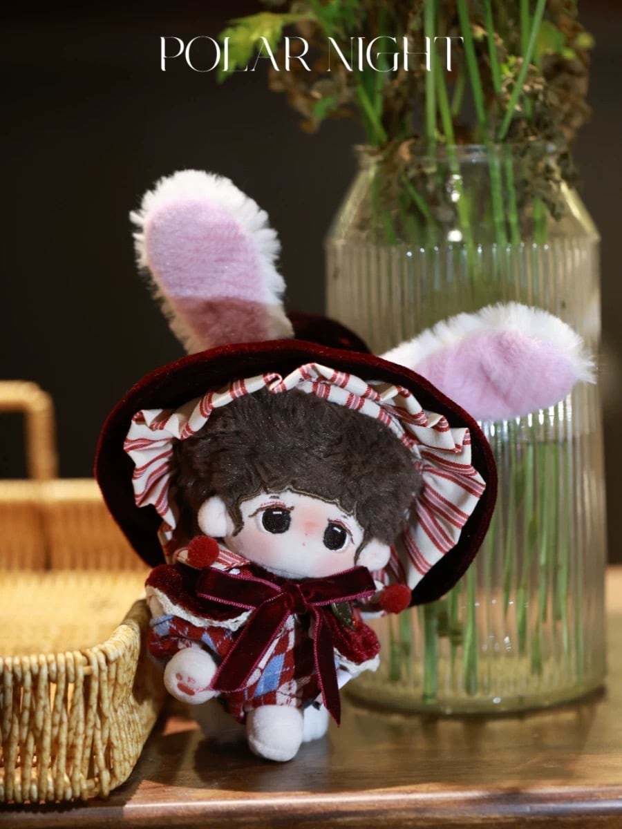 10cmぬい服】うさぎ&猫 まほうがっこうのコーデ 10cm棉花娃娃 labubu