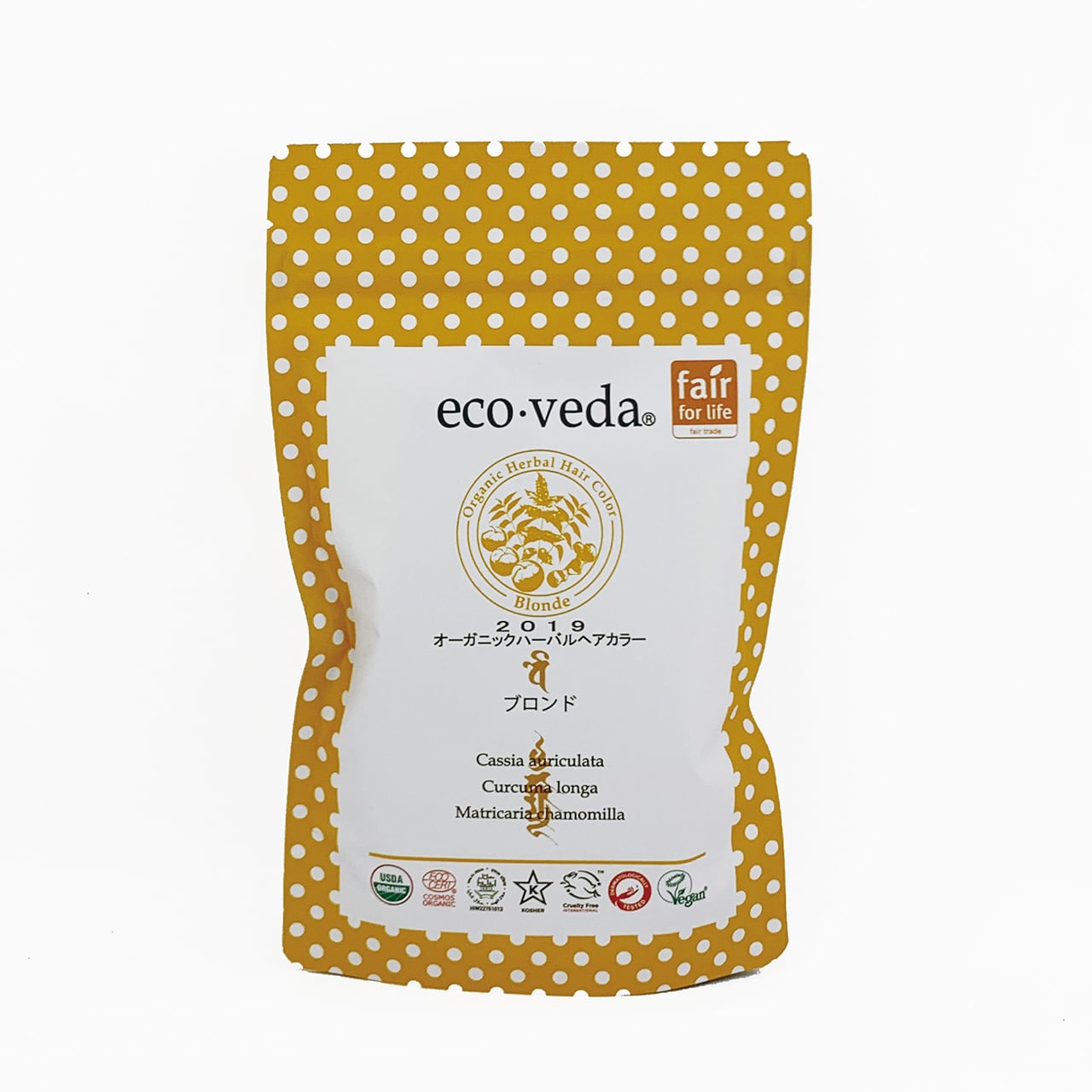 エコヴェーダ 2019オーガニックハーバルヘアカラー ブロンド | 自然食