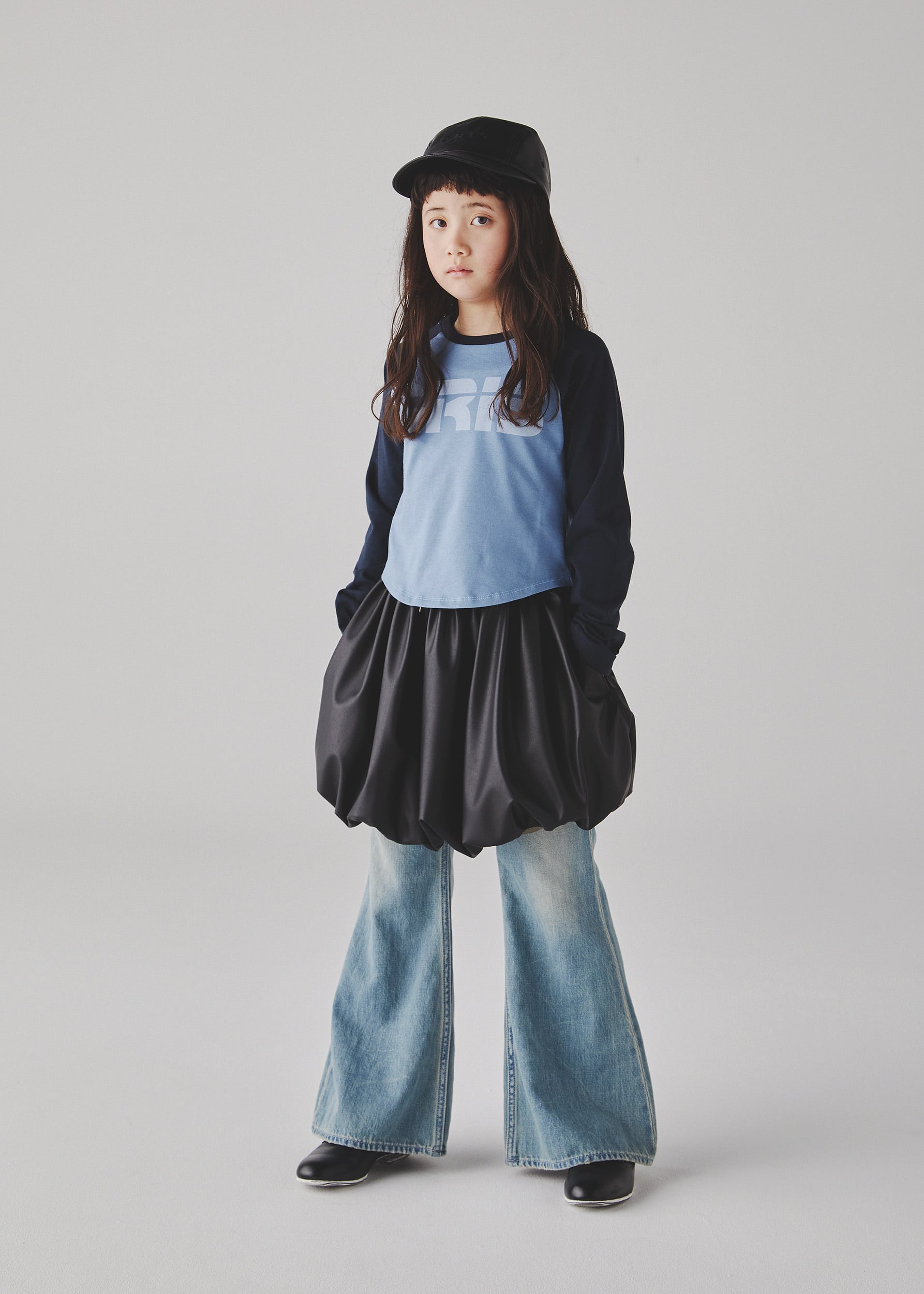 Fake leather jet cap | GRIS