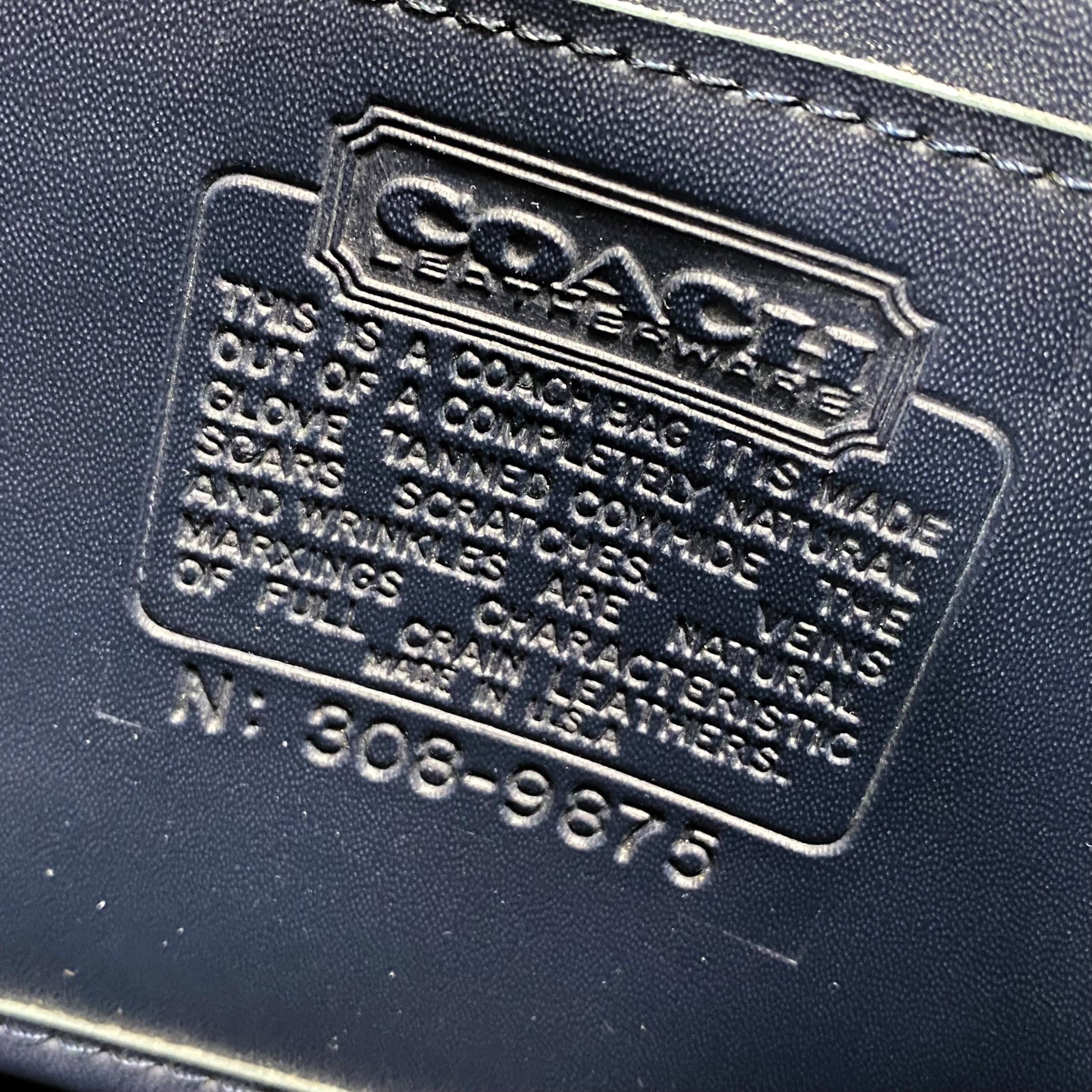 Old Coach Leather Shoulder Bag / オールドコーチ ショルダーバック