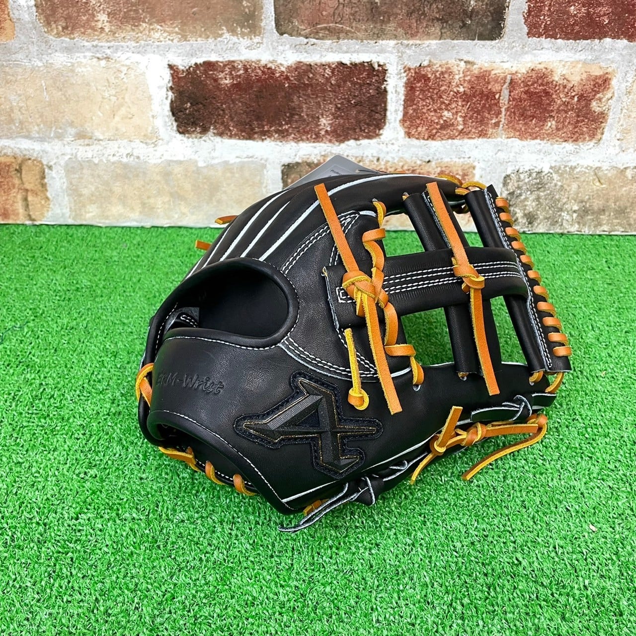 大人気】 ATOMS 硬式グローブ 内野手用 005型 ブラック APL-UR005+