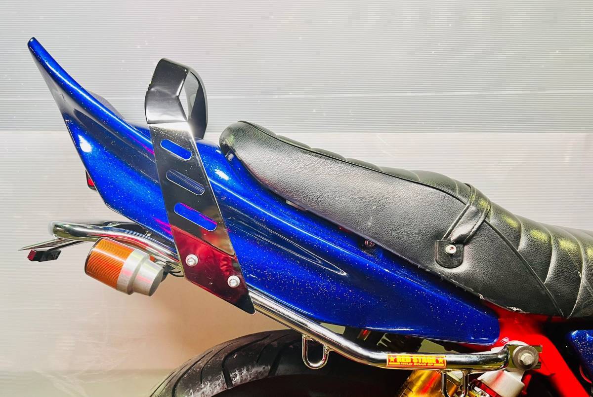 XJR400 4HM オリジナル ドレスアップ タンデムバー BEET テール メッキ