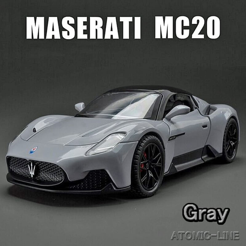 マセラティ MC20 1/24 ミニカー 全3色 ライト点灯 エンジンサウンド