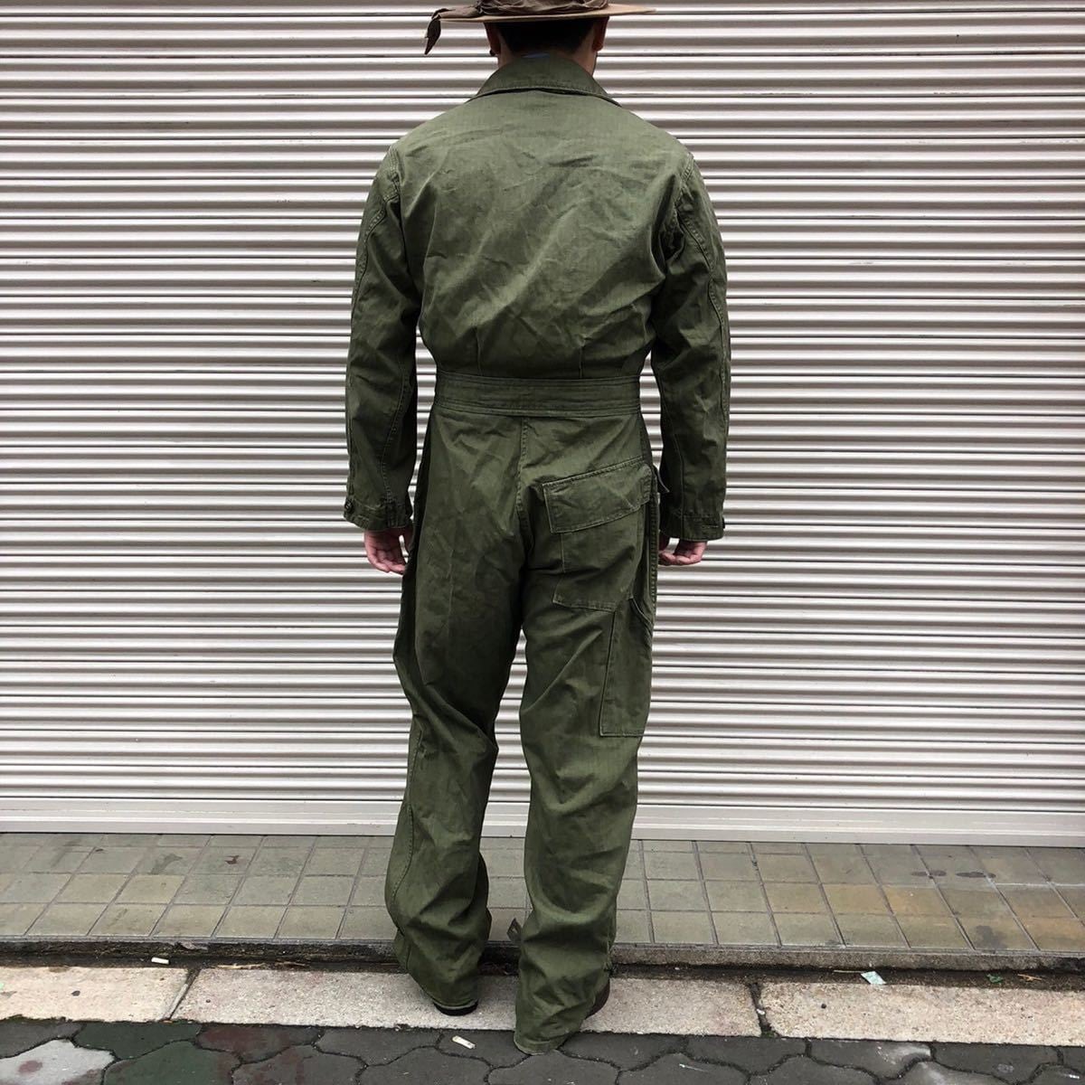 50s-60sユーロビンテージ、ドイツ軍、戦車部隊のツナギ、ジャンプ