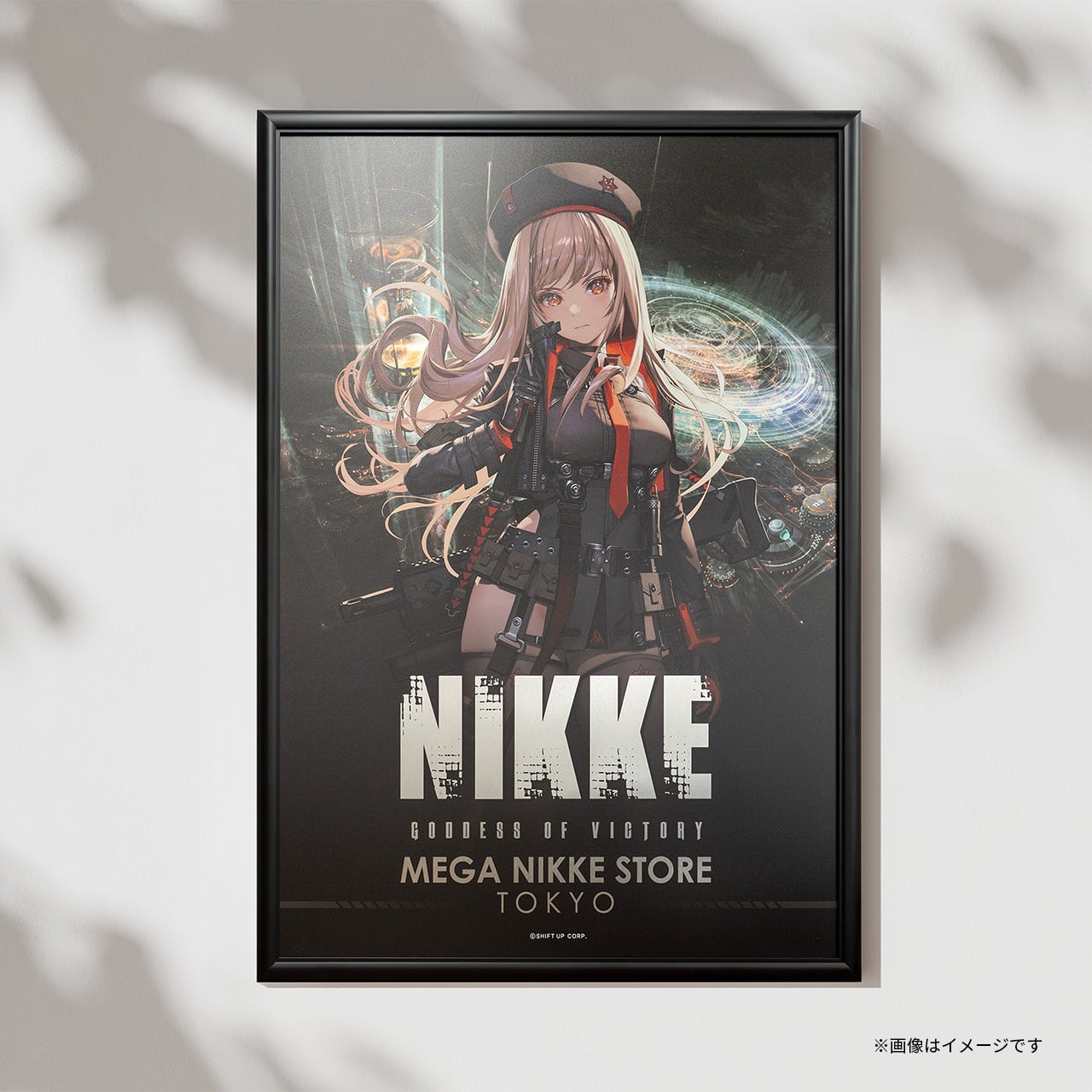 メガニケストアオンライン限定受注生産】NIKKE メタルポスター ラピ