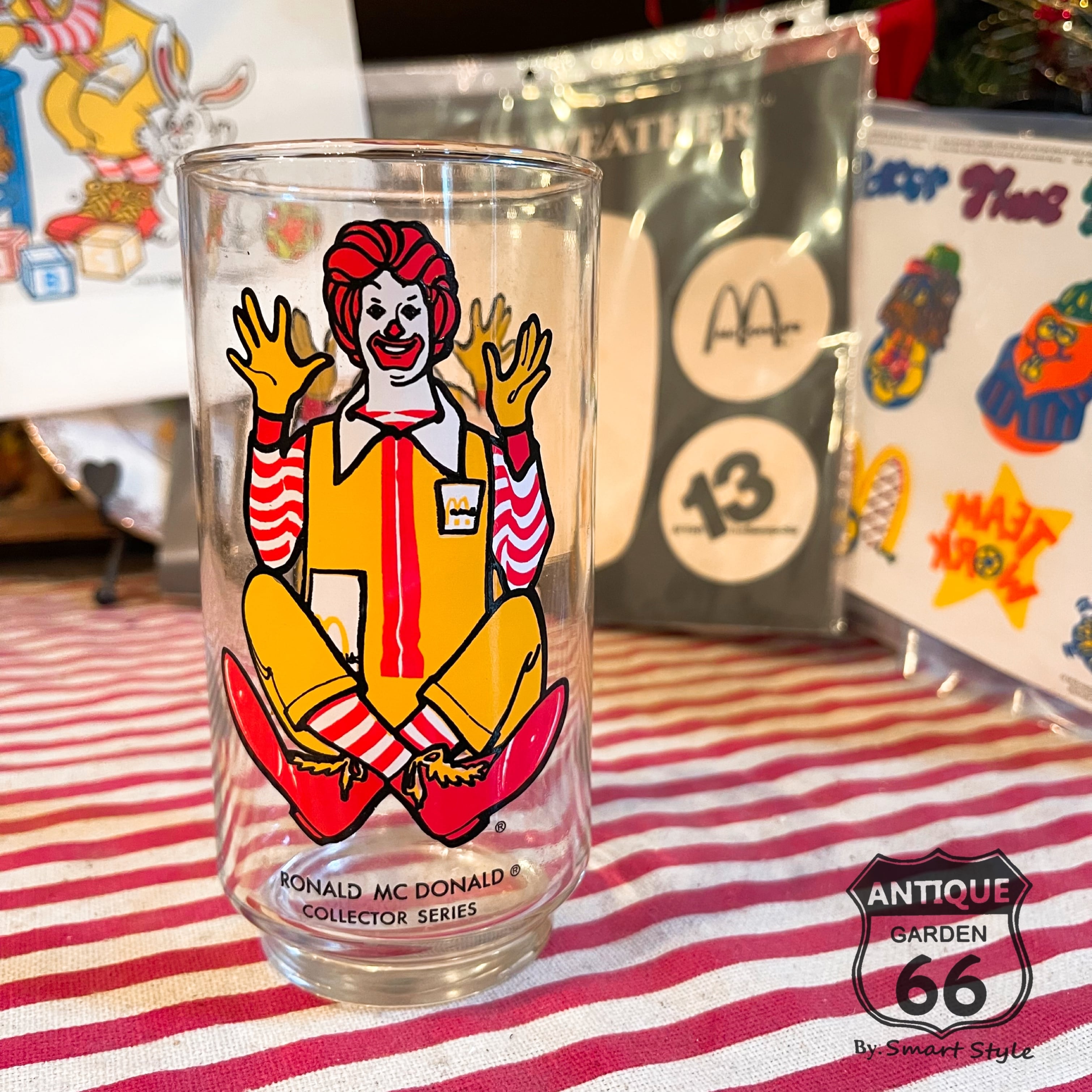 70s McDonald's ロナルド ドナルド マクドナルド グラス コレクター