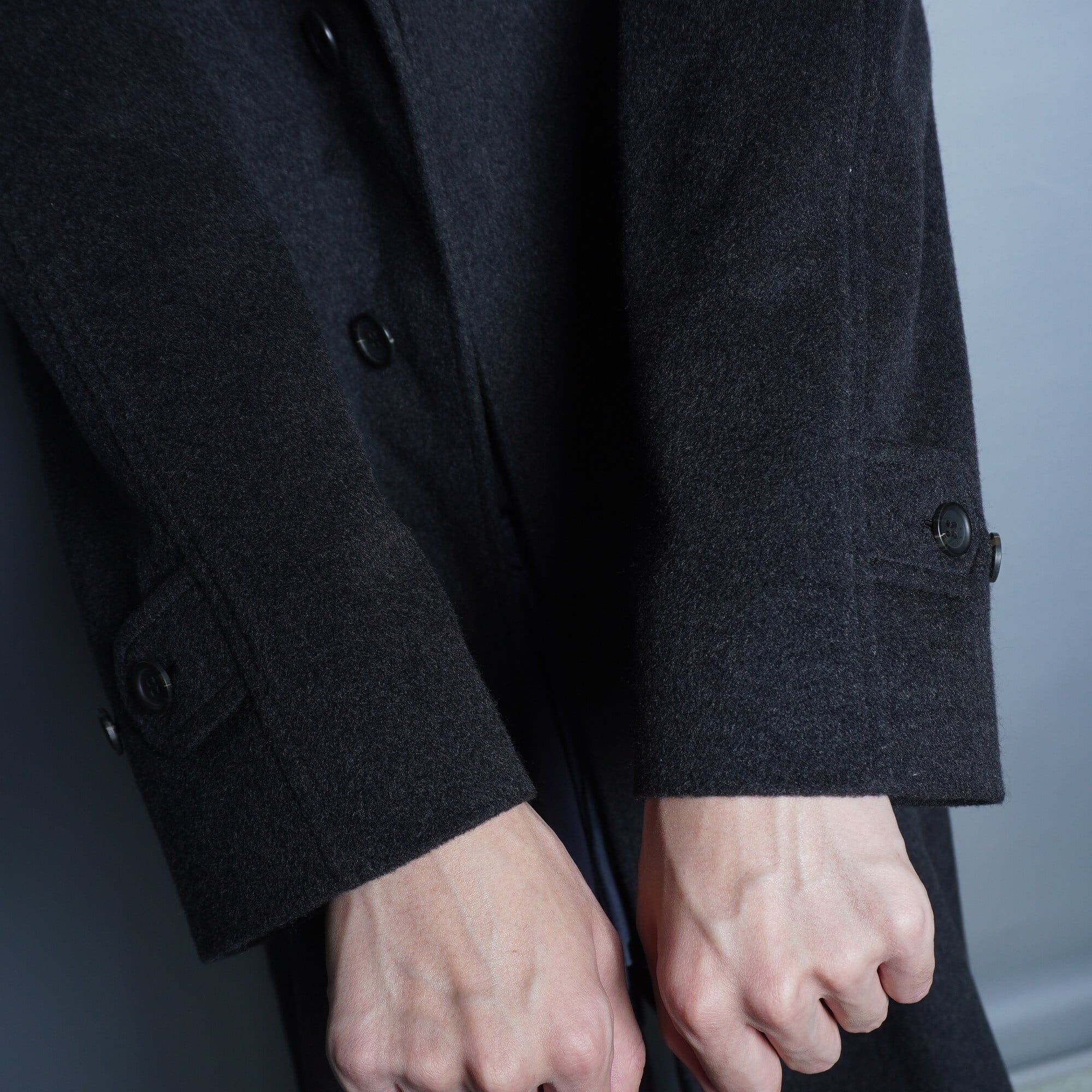 Yves Saint Laurent】イヴ・サンローラン カシミア100%WOOLステン